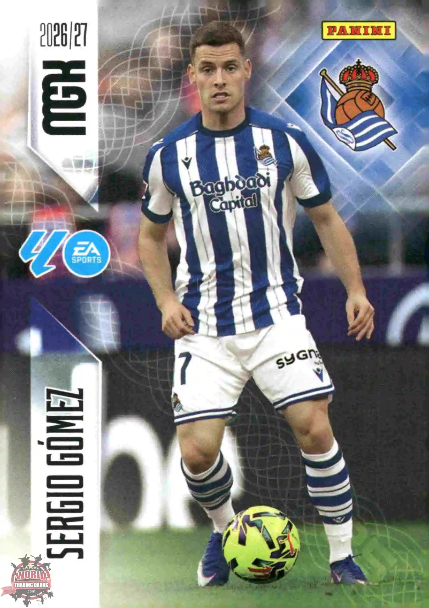 Panini | Megacracks | 2026-2027 | #313 | Sergio Gómez | Real Sociedad | Basico