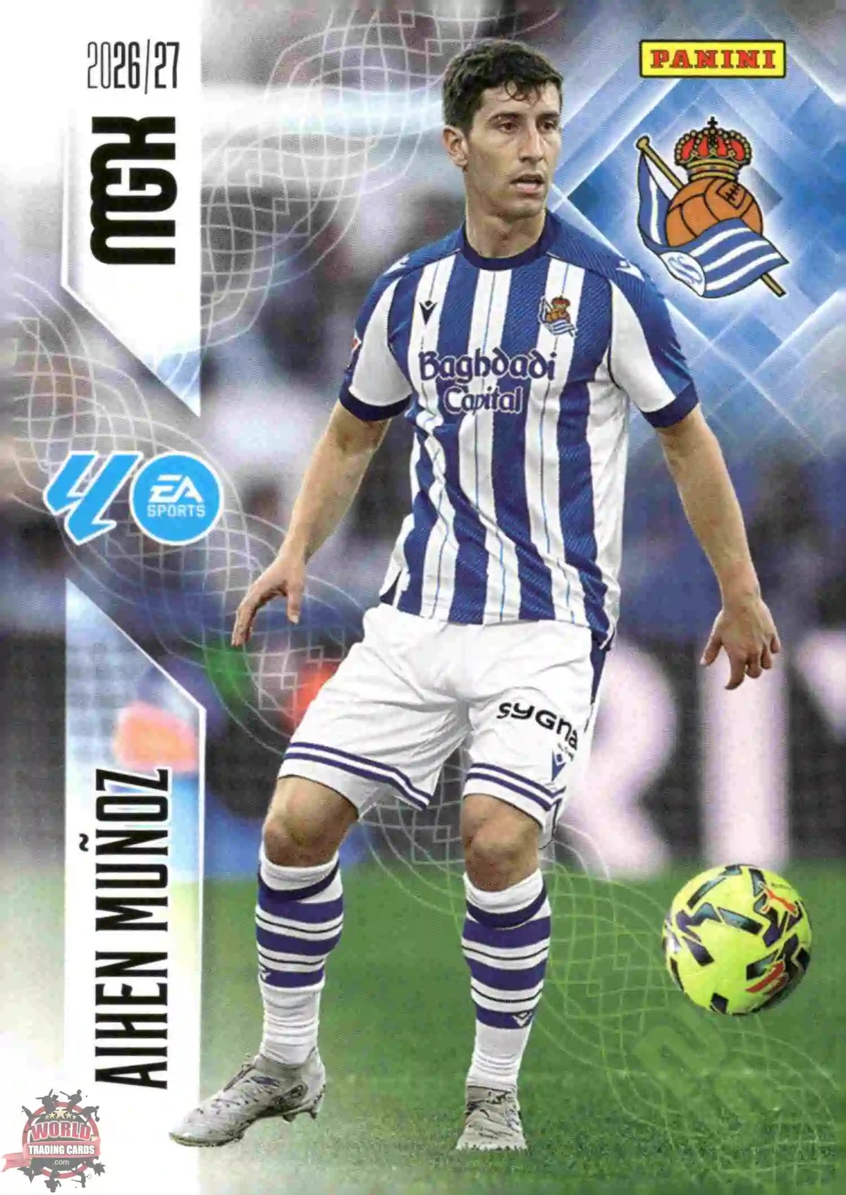 Panini | Megacracks | 2026-2027 | #314 | Aihen Muñoz | Real Sociedad | Basico