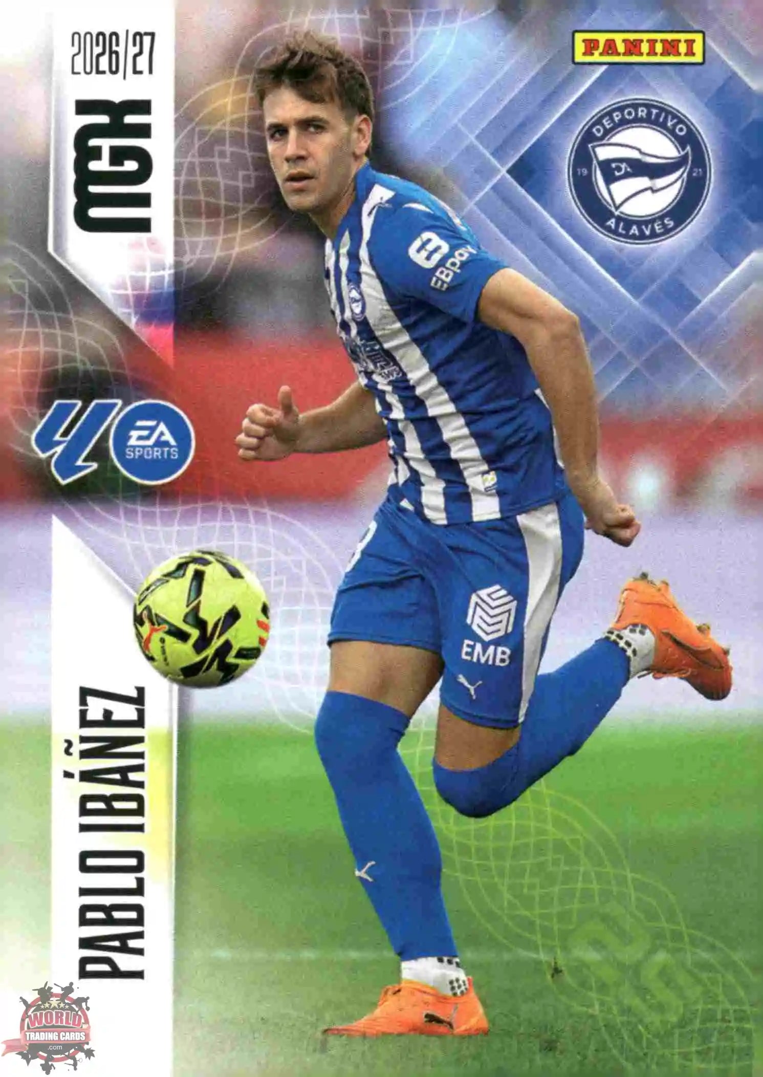 Panini | Megacracks | 2026-2027 | #031 | Pablo Ibáñez | Deportivo Alavés | Basico