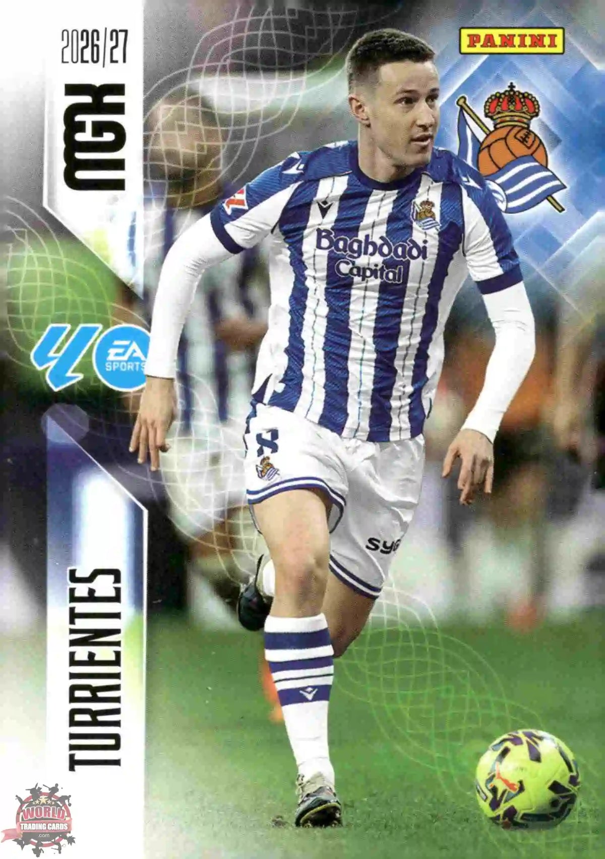 Panini | Megacracks | 2026-2027 | #316 | Turrientes | Real Sociedad | Basico