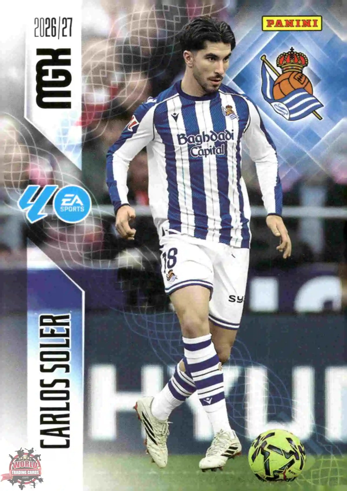 Panini | Megacracks | 2026-2027 | #319 | Carlos Soler | Real Sociedad | Basico