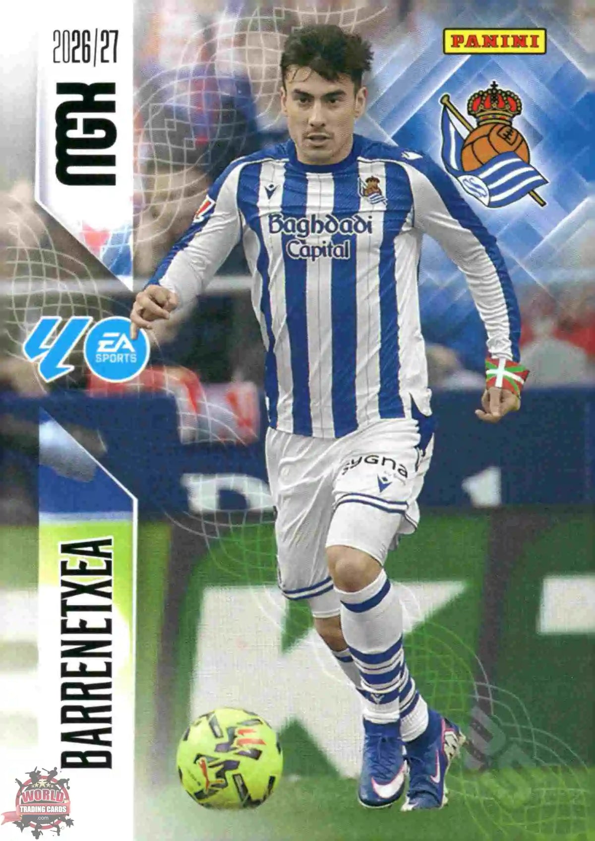 Barrenetxea - Real Sociedad - Panini Megacracks - 2025-2026 - #321 - Base