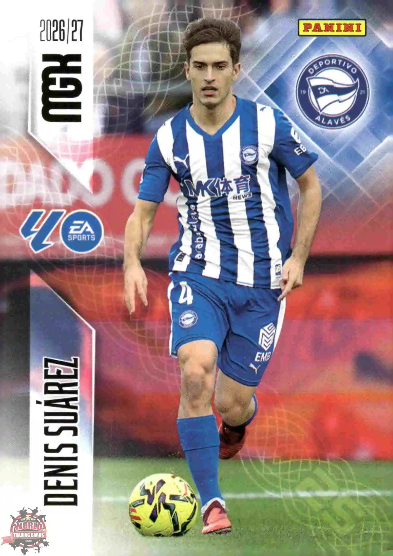 Panini | Megacracks | 2026-2027 | #032 | Denis Suárez | Deportivo Alavés | Basico