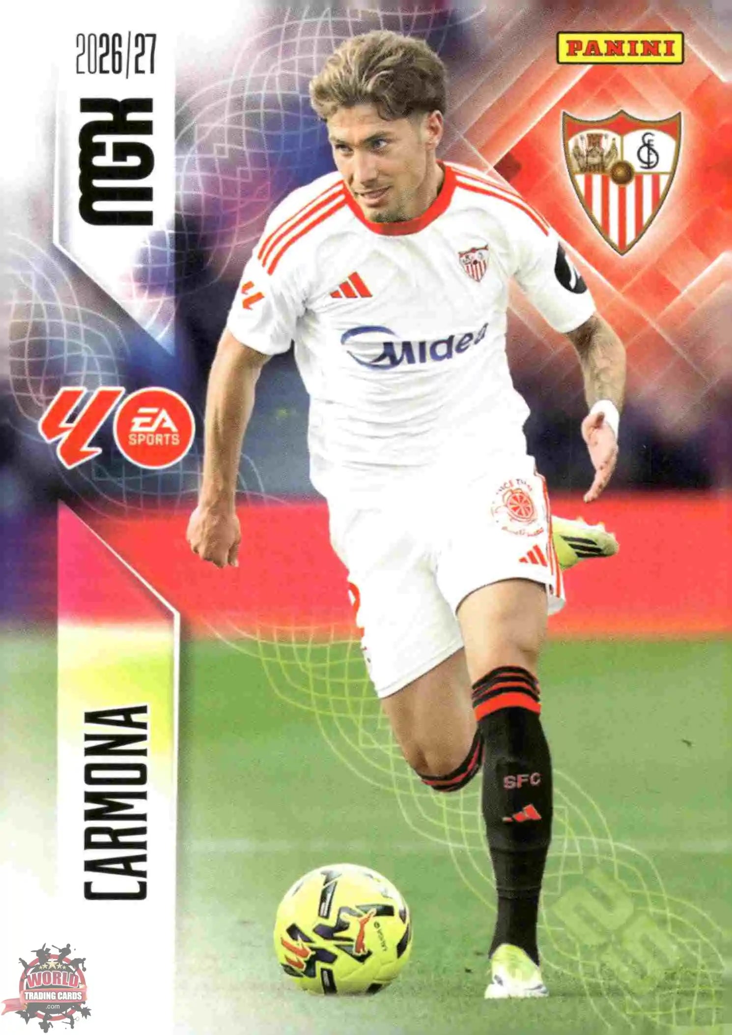 Carmona - Sevilla FC - Panini Megacracks - 2025-2026 - #328 - Basic