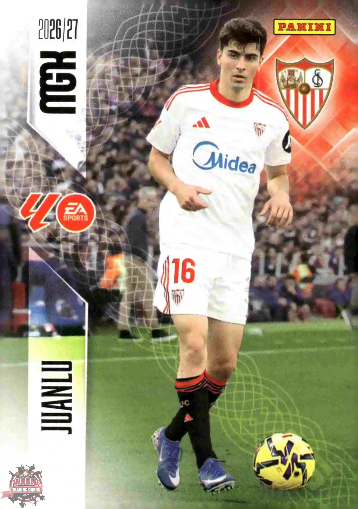 Juanlu - Sevilla FC - Panini Megacracks - 2025-2026 - #329 - Basic