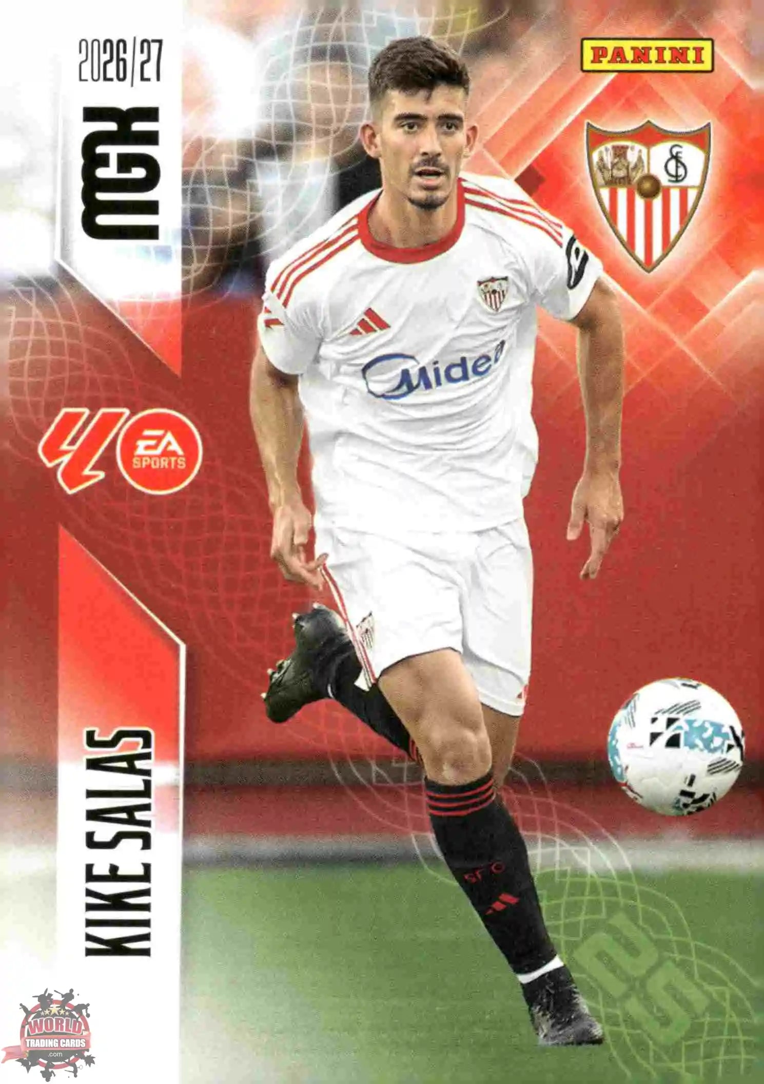 Kike Salas - Sevilla FC - Panini Megacracks - 2025-2026 - #330 - Basic