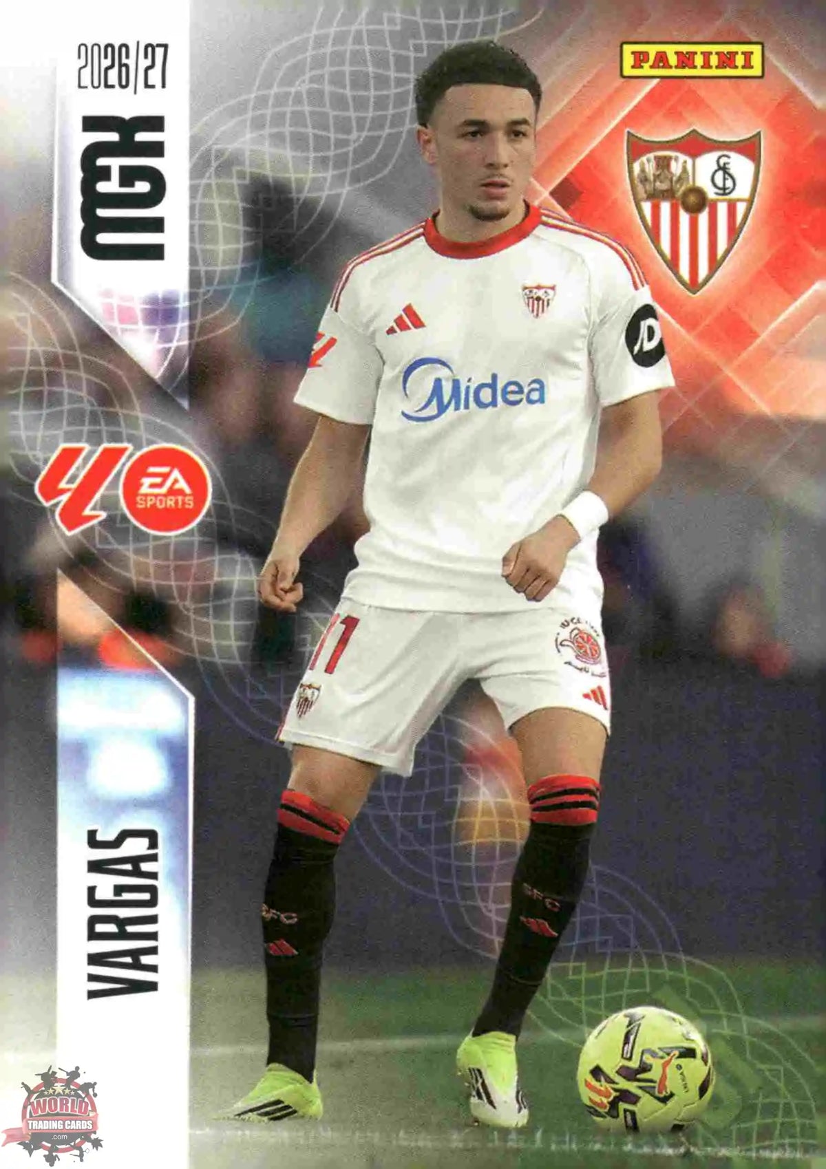 Panini | Megacracks | 2026-2027 | #337 | Vargas | Sevilla FC | Basico