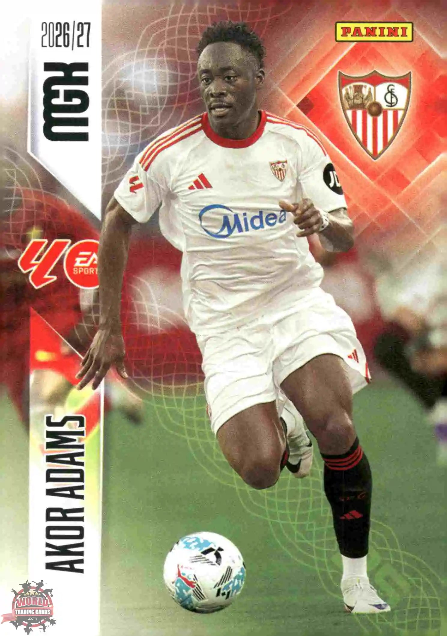 Panini | Megacracks | 2026-2027 | #341 | Akor Adams | Sevilla FC | Basico