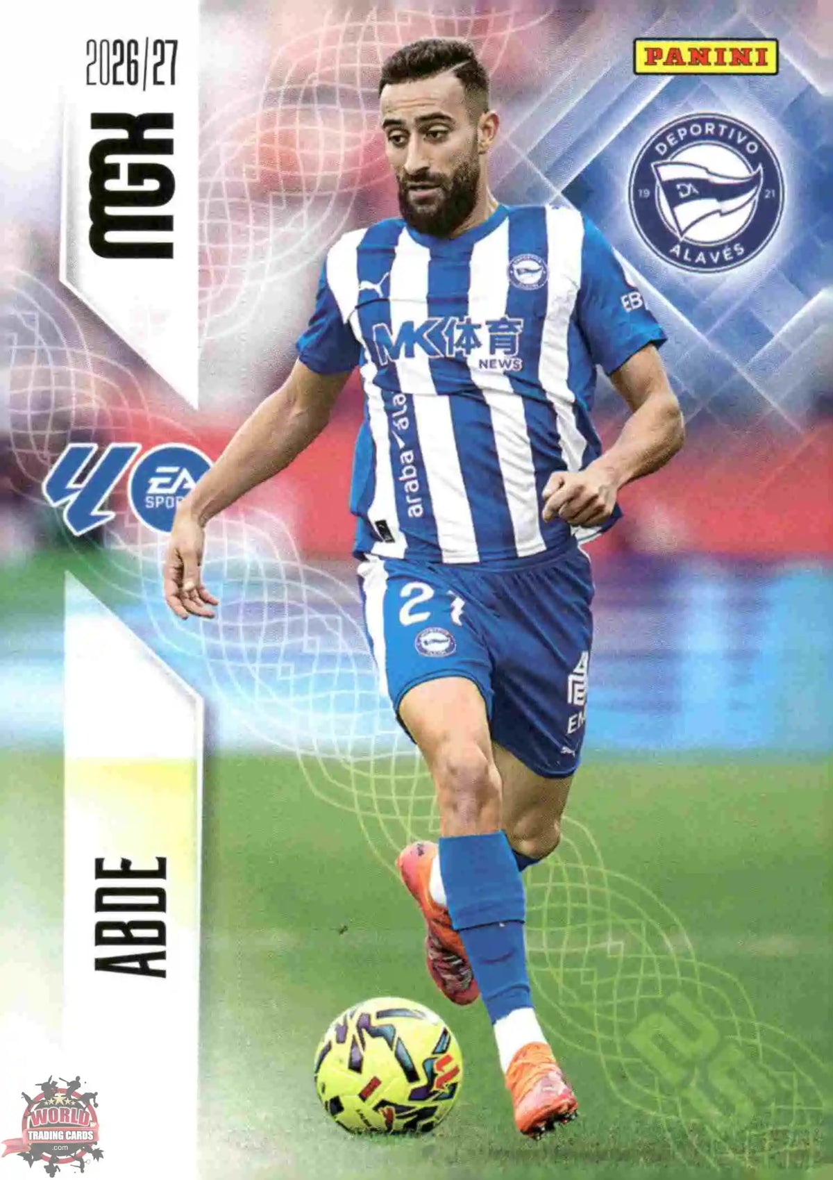 Panini | Megacracks | 2026-2027 | #034 | Abde | Deportivo Alavés | Basico