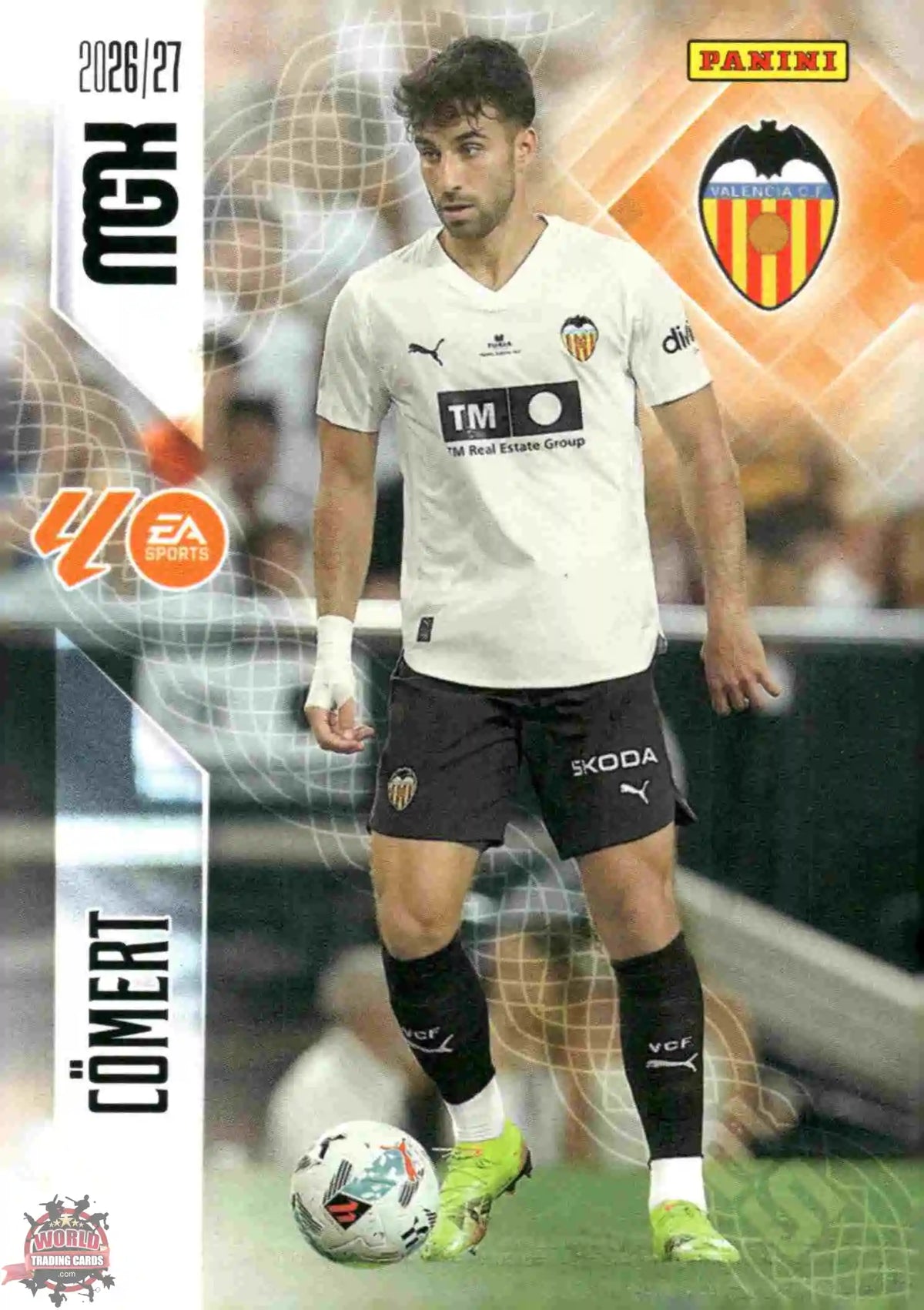 Panini | Megacracks | 2026-2027 | #350 | Cömert | Valencia CF | Basico