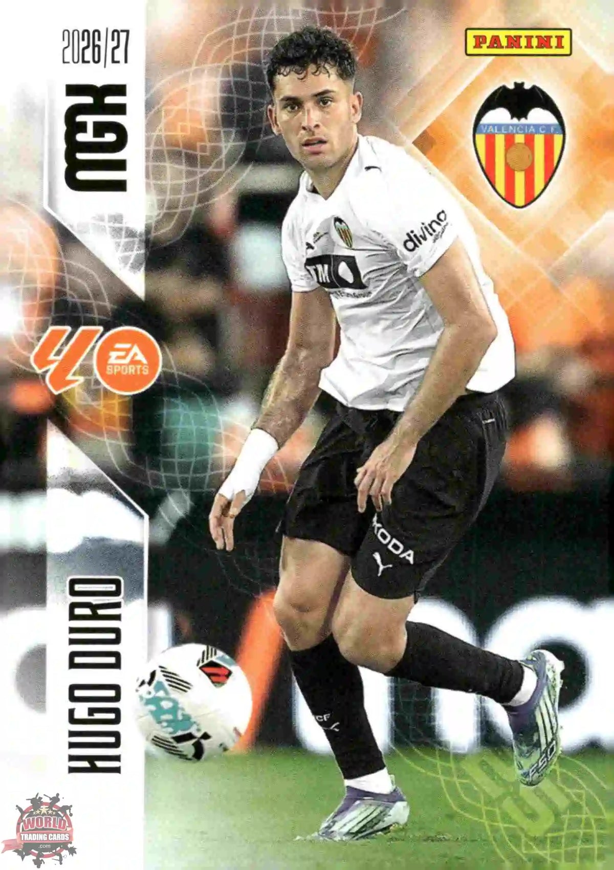 Panini | Megacracks | 2026-2027 | #358 | Hugo Duro | Valencia CF | Basico