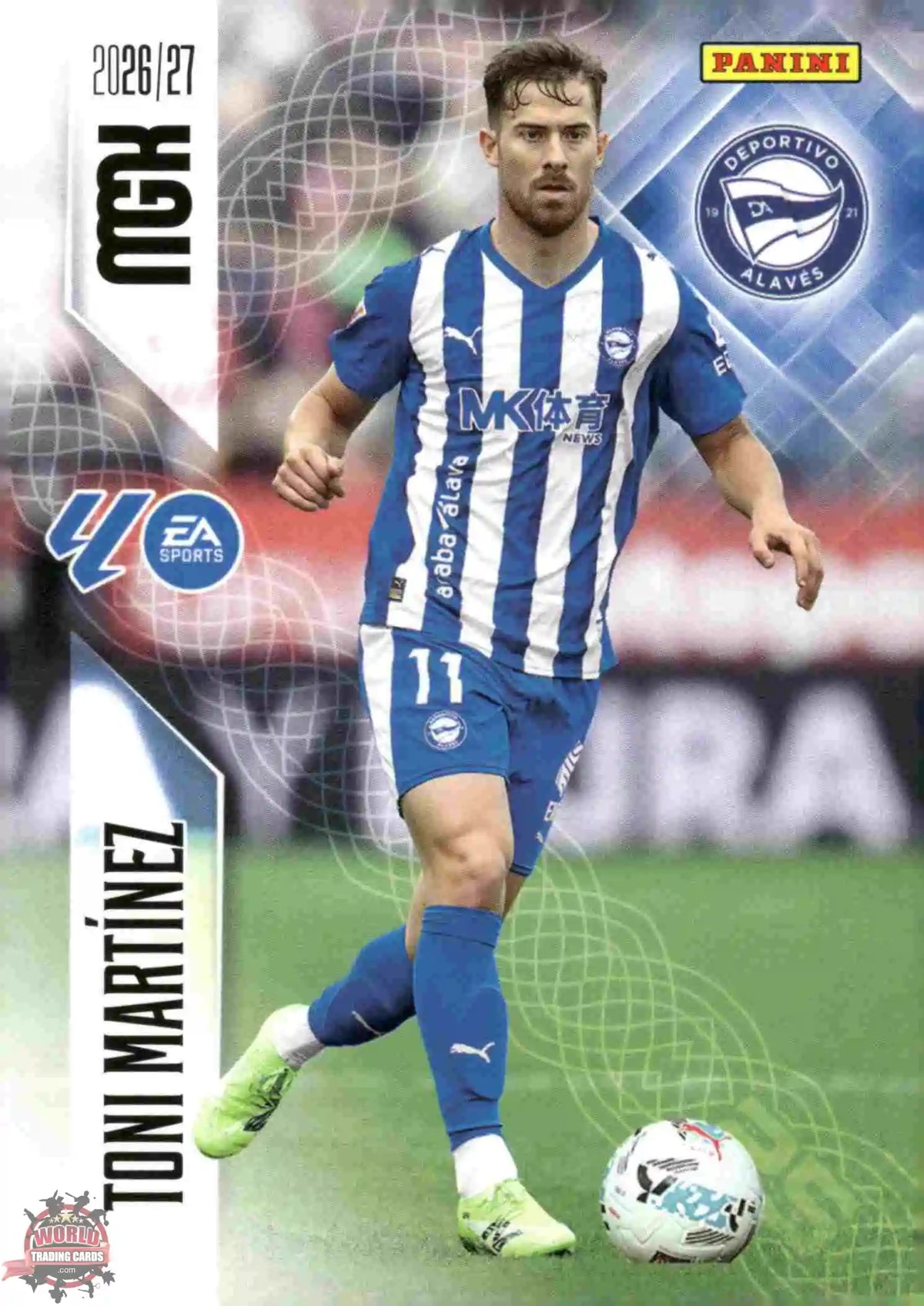 Panini | Megacracks | 2026-2027 | #035 | Toni Martínez | Deportivo Alavés | Basico