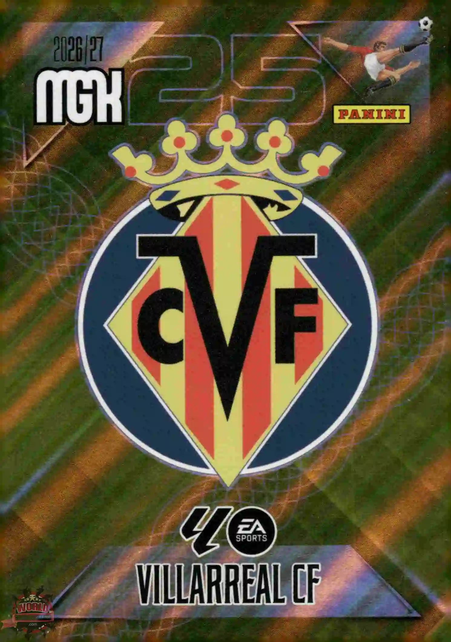 Panini | Megacracks | 2026-2027 | #361 | Escudo | Villarreal CF | Basico