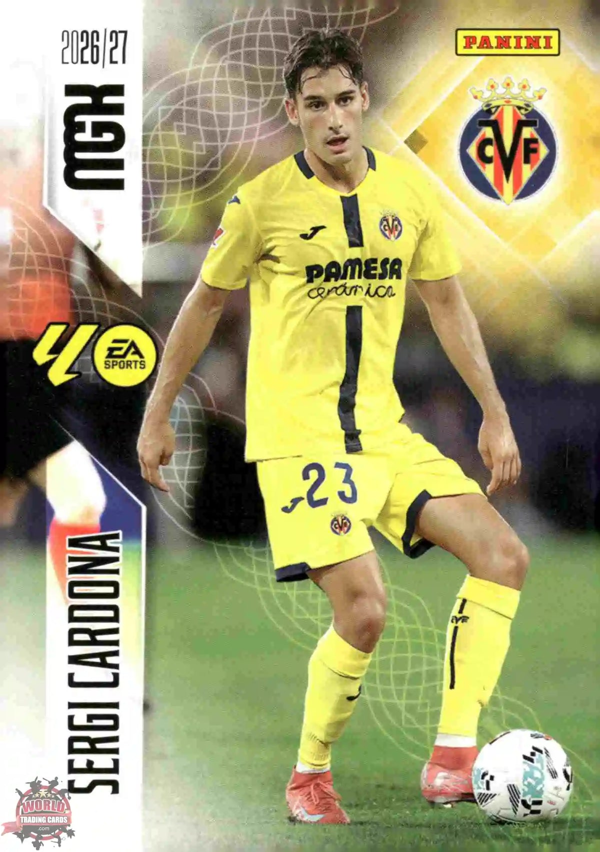 Panini | Megacracks | 2026-2027 | #369 | Sergi Cardona | Villarreal CF | Basico