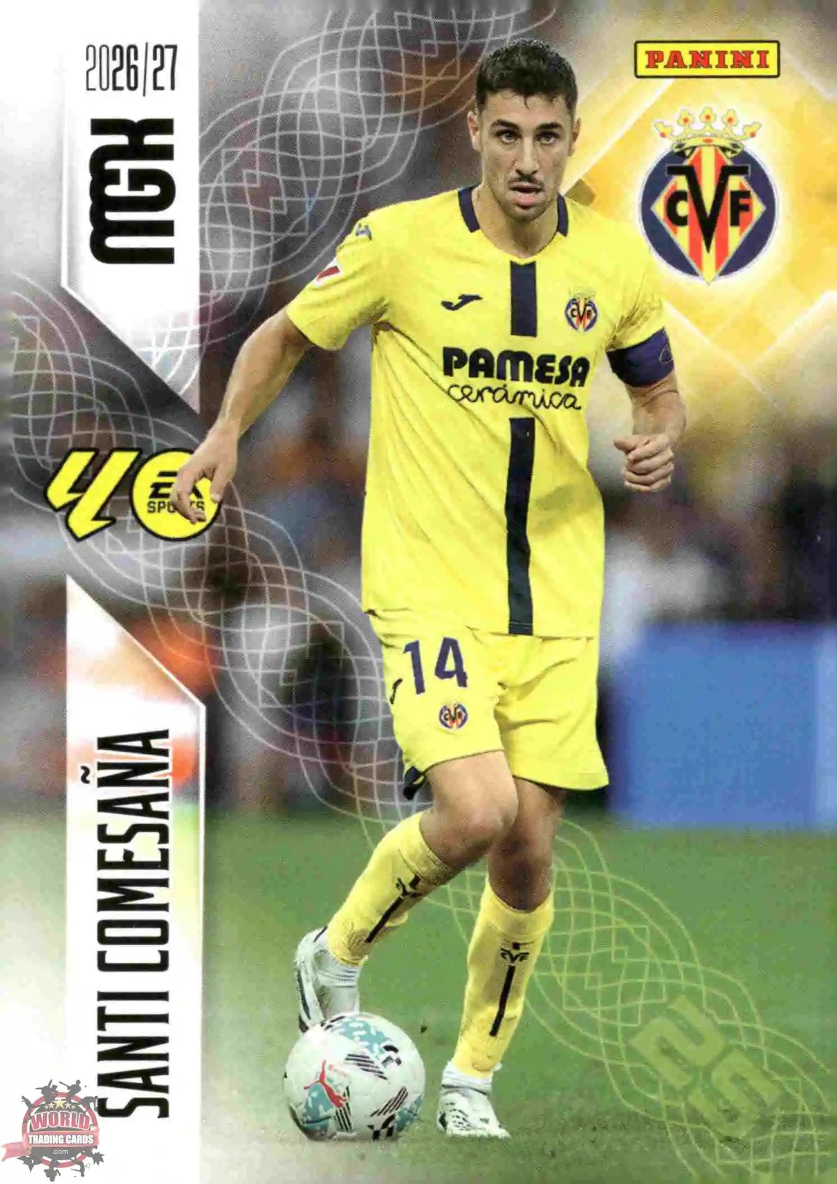 Panini | Megacracks | 2026-2027 | #370 | Santi Comesaña | Villarreal CF | Basico