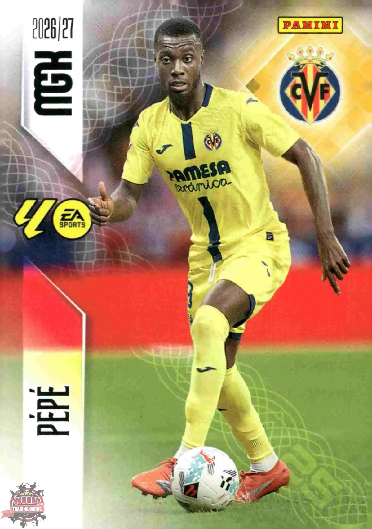 Panini | Megacracks | 2026-2027 | #375 | Pépé | Villarreal CF | Basico