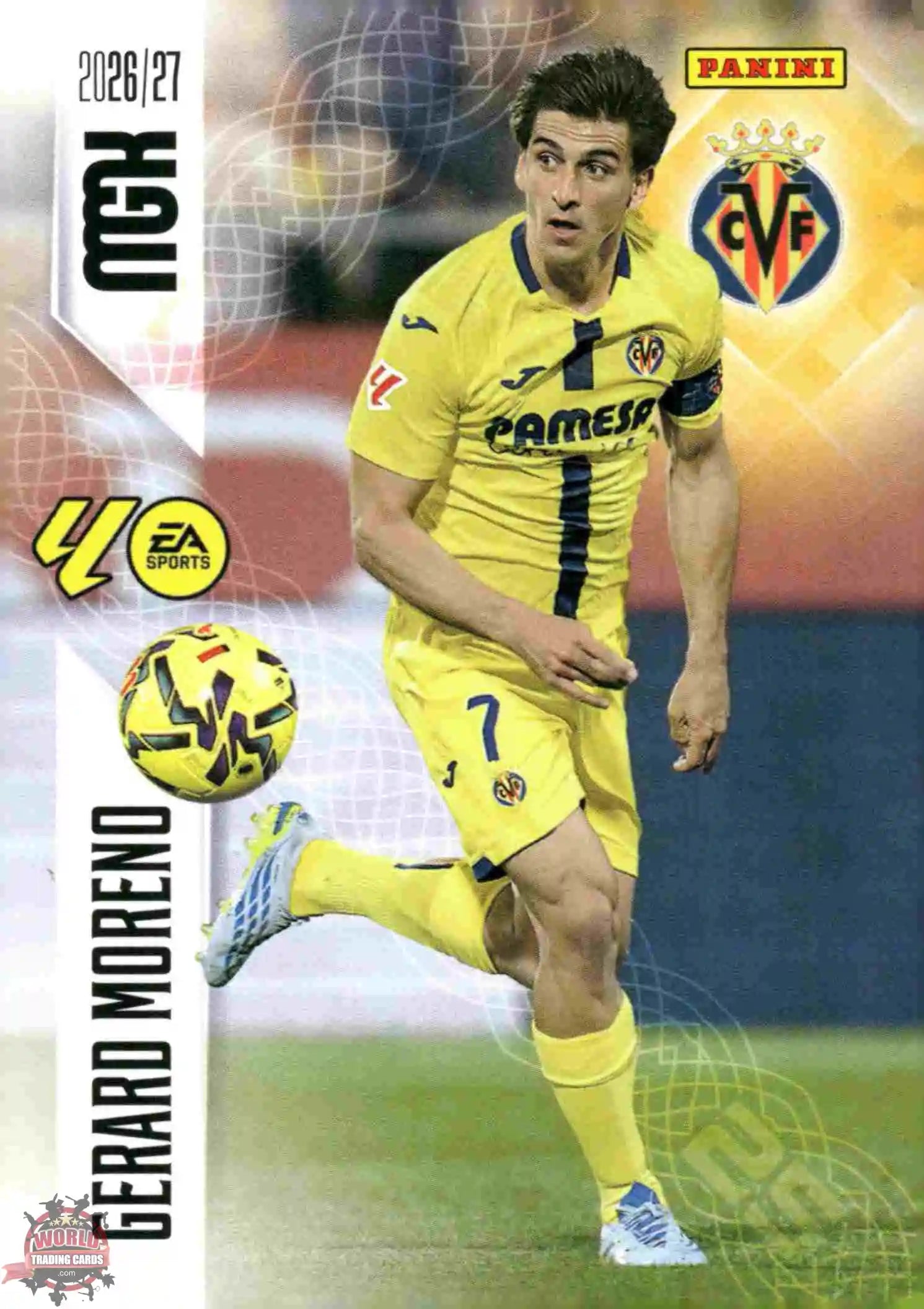 Panini | Megacracks | 2026-2027 | #378 | Gerard Moreno | Villarreal CF | Basico