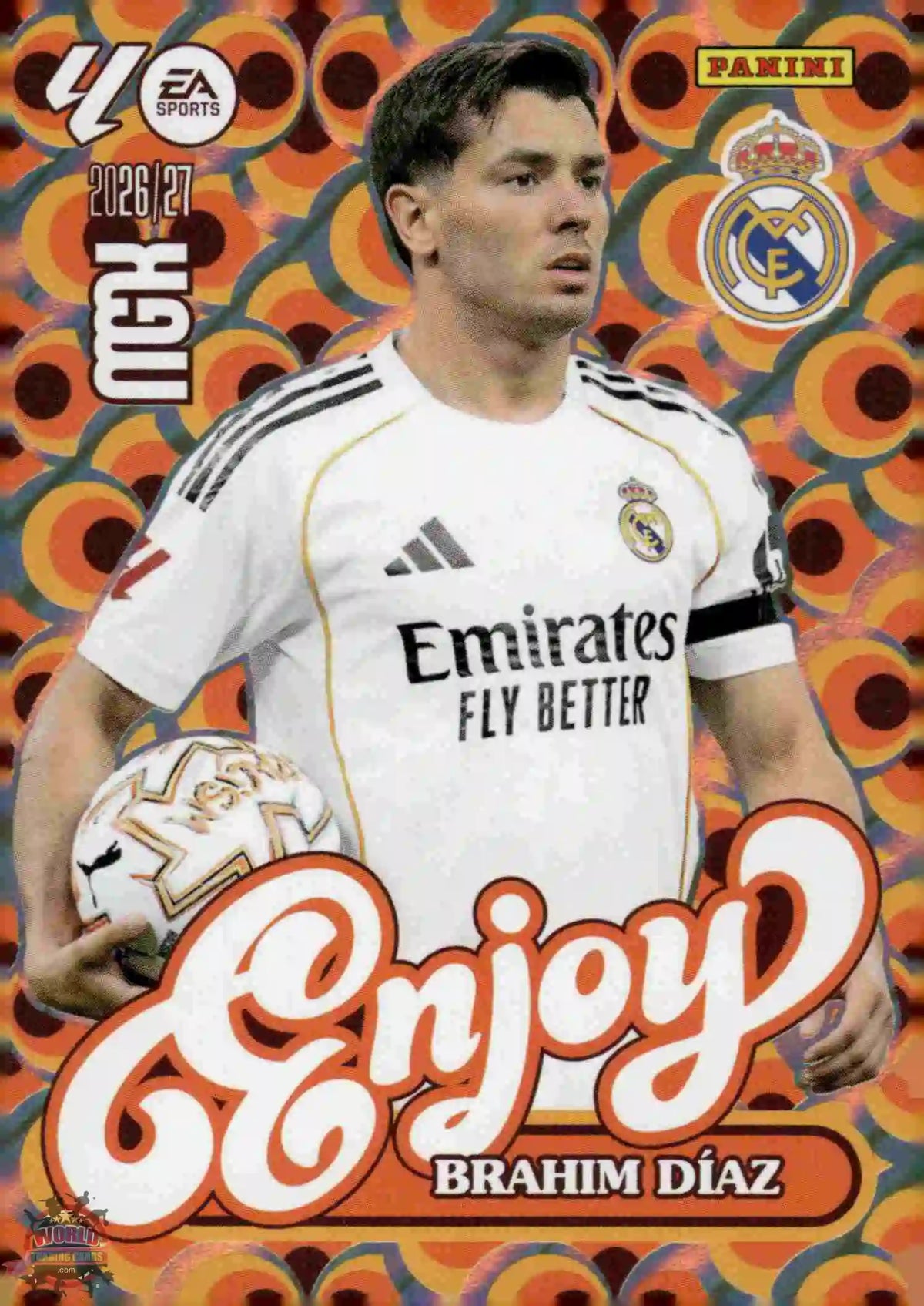 Panini | Megacracks | 2026-2027 | #380 | Brahim Díaz | Real Madrid | Enjoy