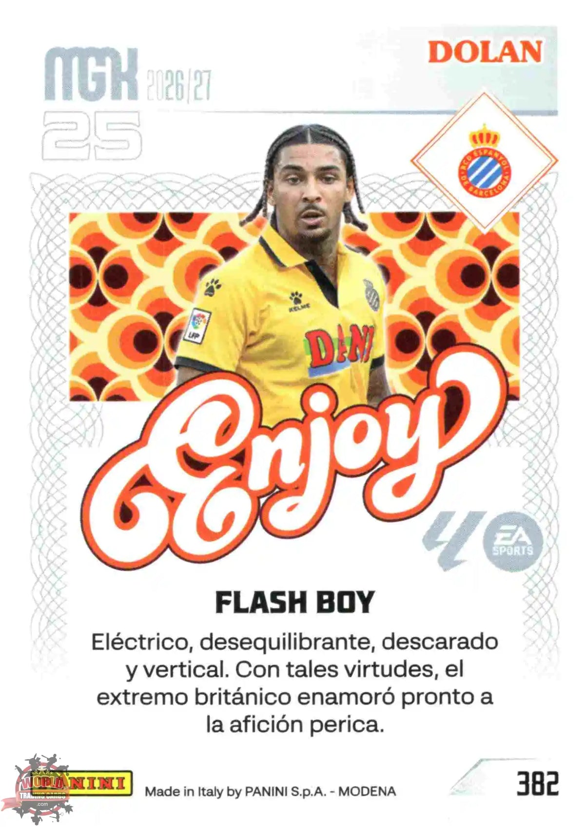 Panini | Megacracks | 2026-2027 | #382 | Dolan | RCD Espanyol | Enjoy