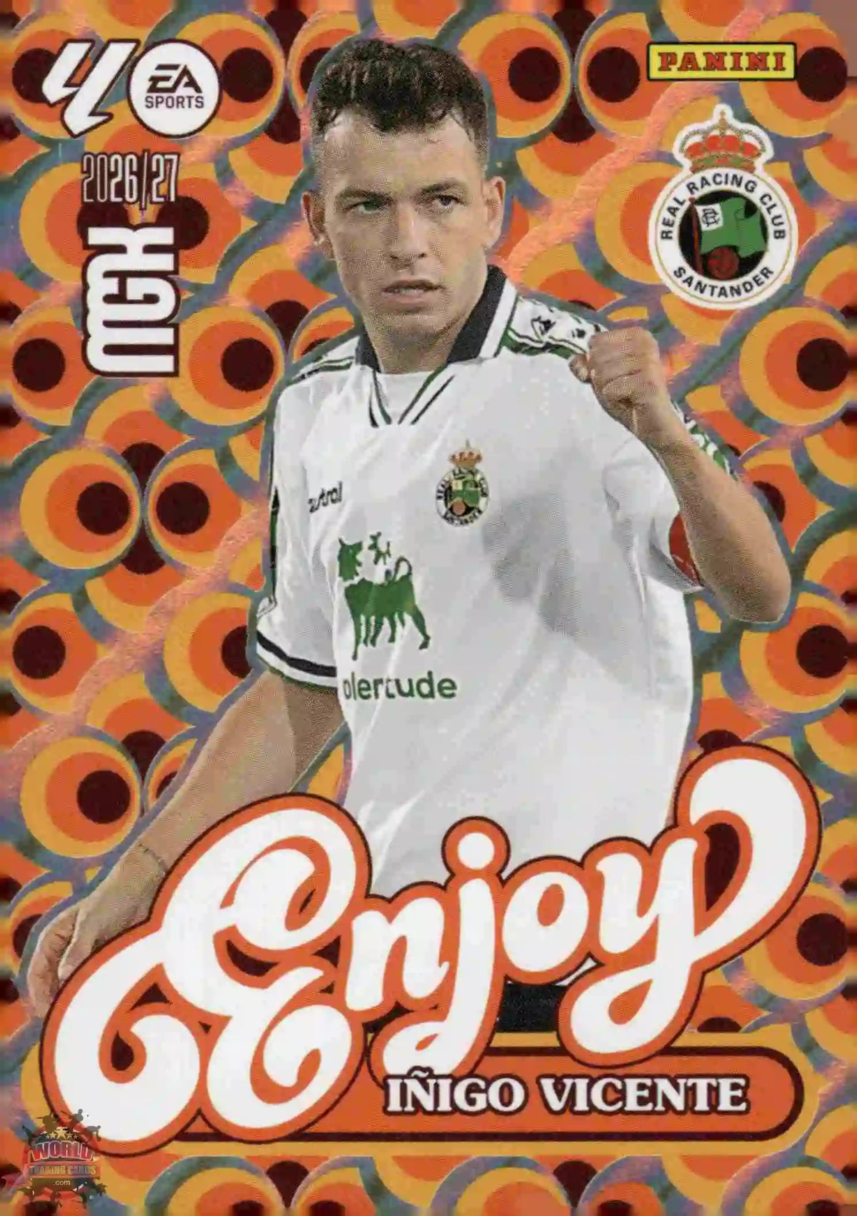 Panini | Megacracks | 2026-2027 | #383 | Ínigo Vicente | Real Racing Club | Enjoy