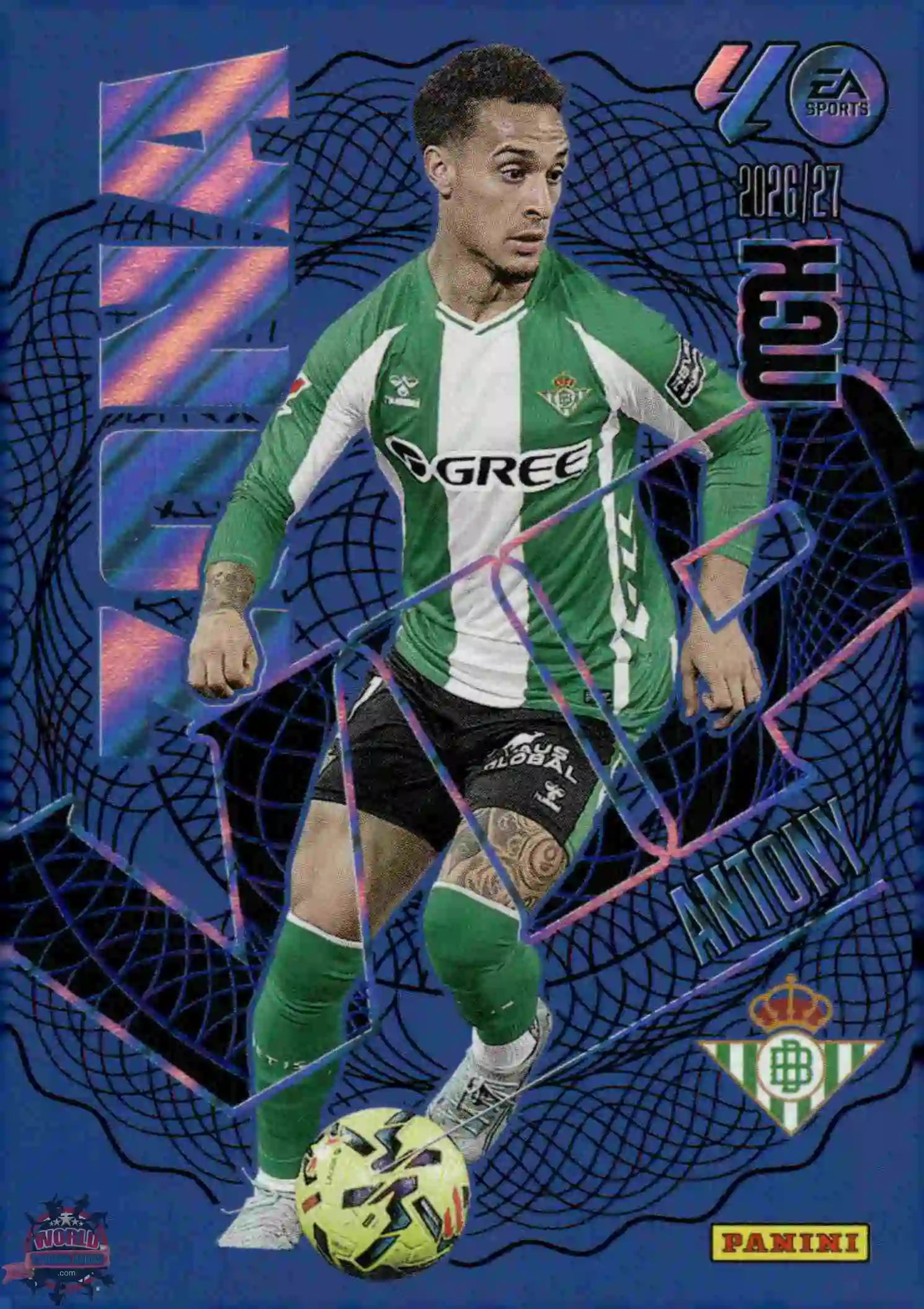 Panini | Megacracks | 2026-2027 | #388 | Antony | Real Betis | Zona Vip