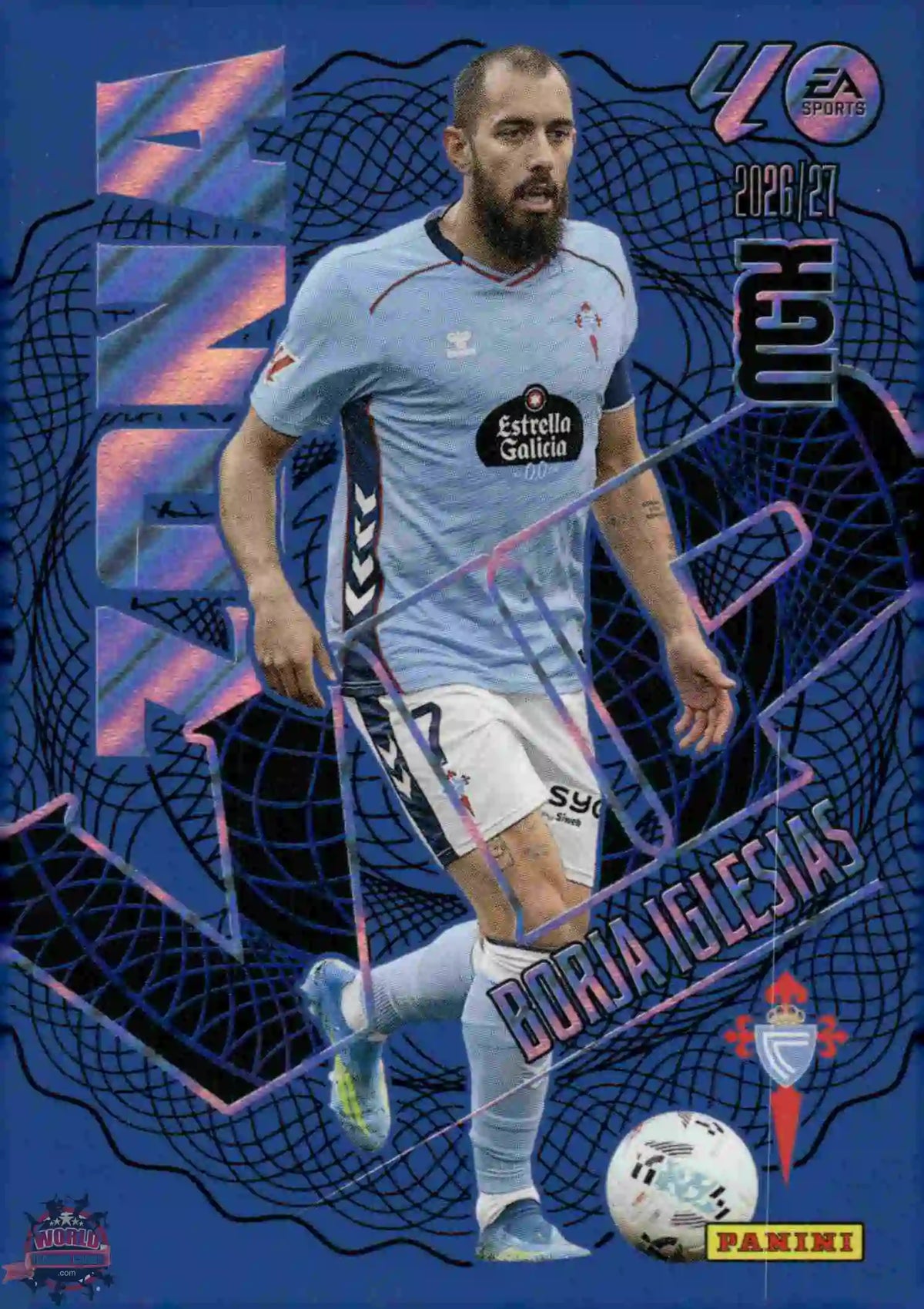 Panini | Megacracks | 2026-2027 | #389 | Borja Iglesias | RC Celta | Zona Vip