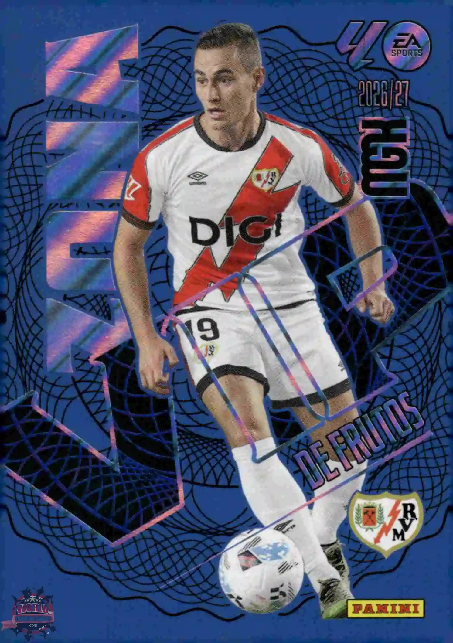 Panini | Megacracks | 2026-2027 | #392 | De Frutos | Rayo Vallecano | Zona Vip