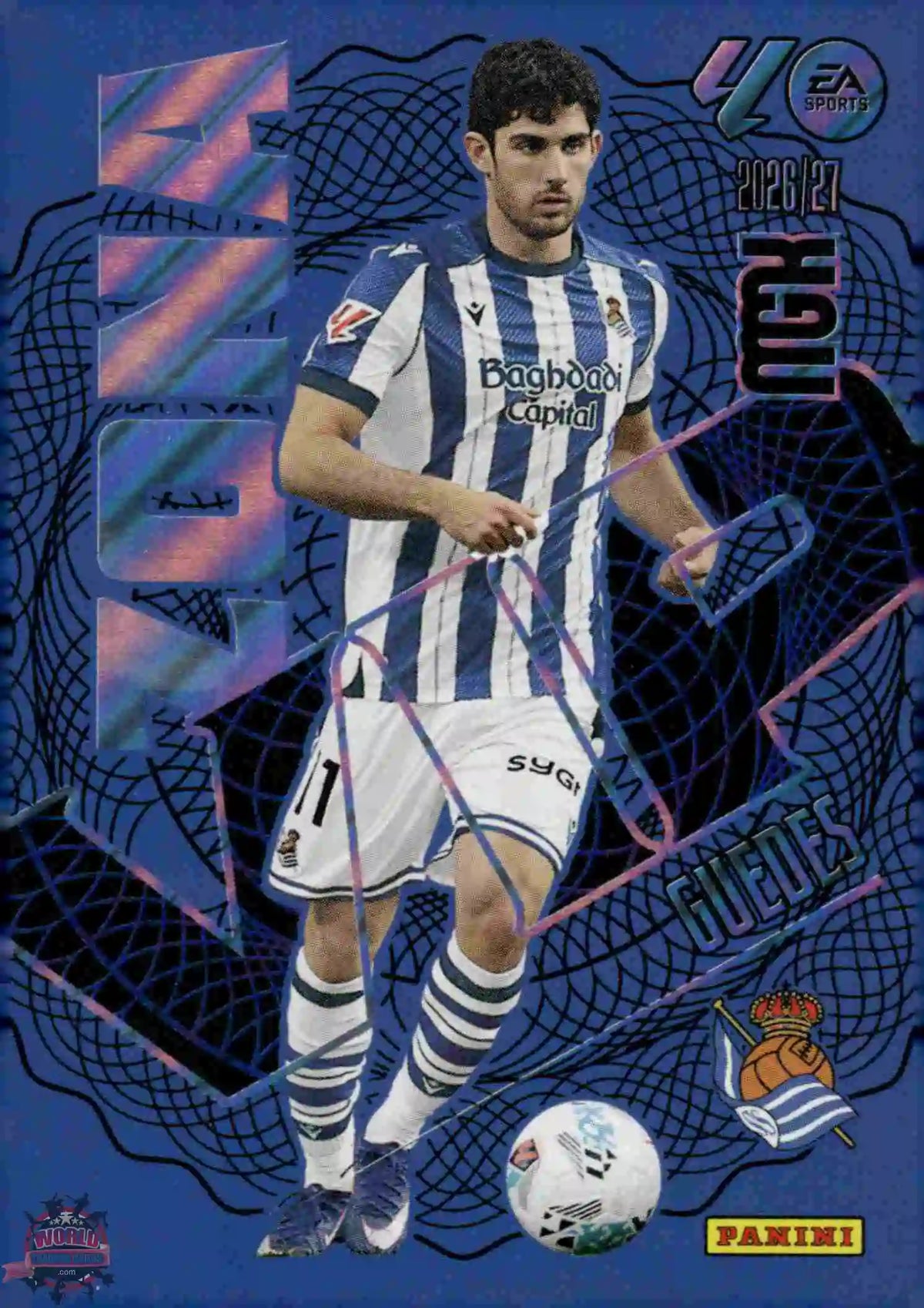 Panini | Megacracks | 2026-2027 | #395 | Guedes | Real Sociedad | Zona Vip