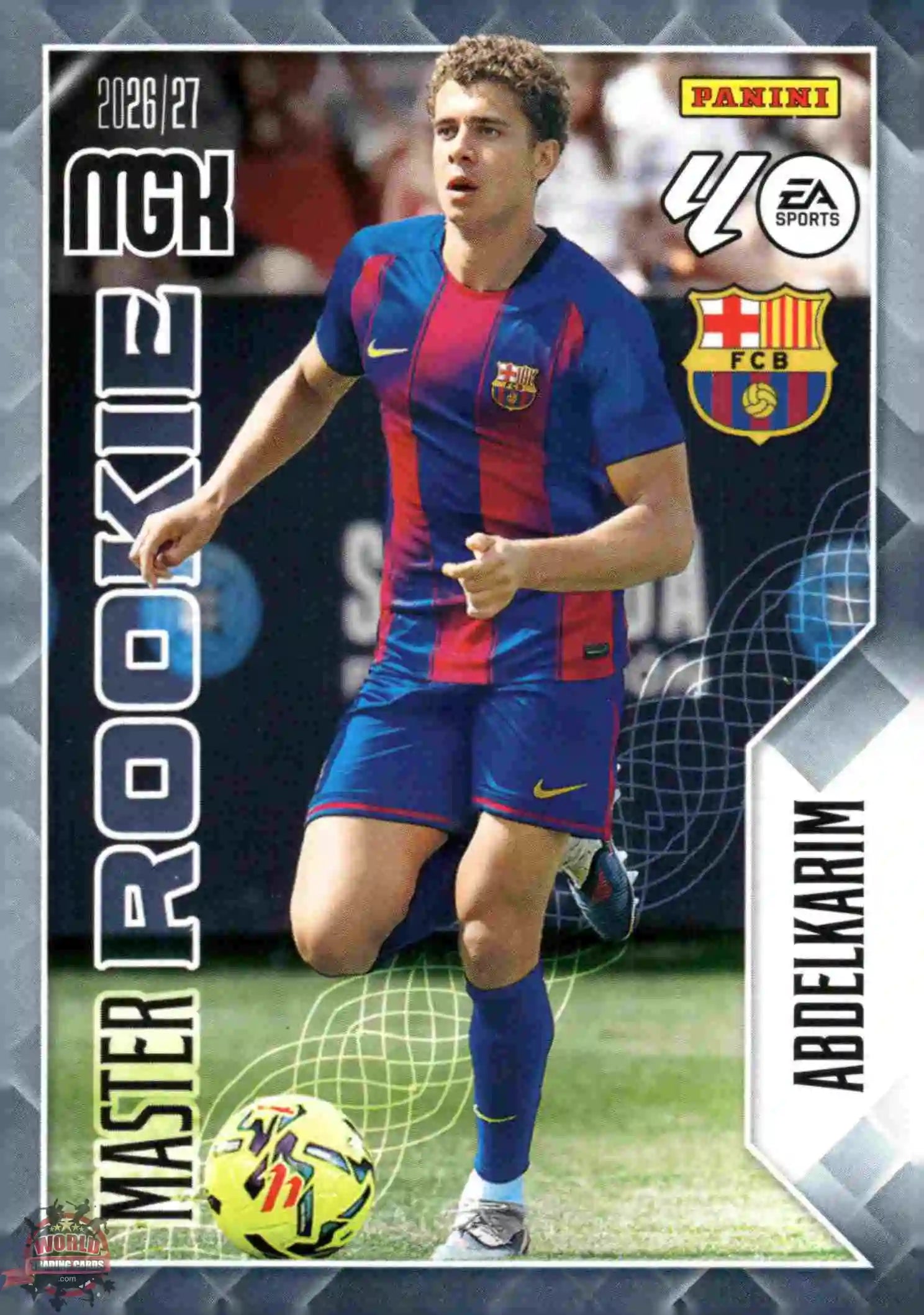 Panini | Megacracks | 2026-2027 | #406 | Abdelkarim | FC Barcelona | Master Rookie