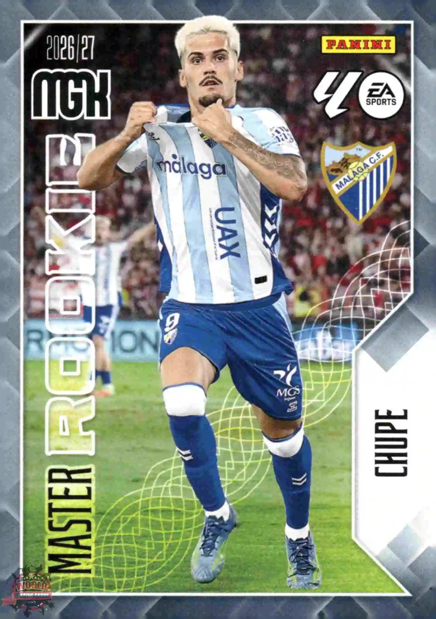 Panini | Megacracks | 2026-2027 | #409 | Chupe | Málaga CF | Master Rookie