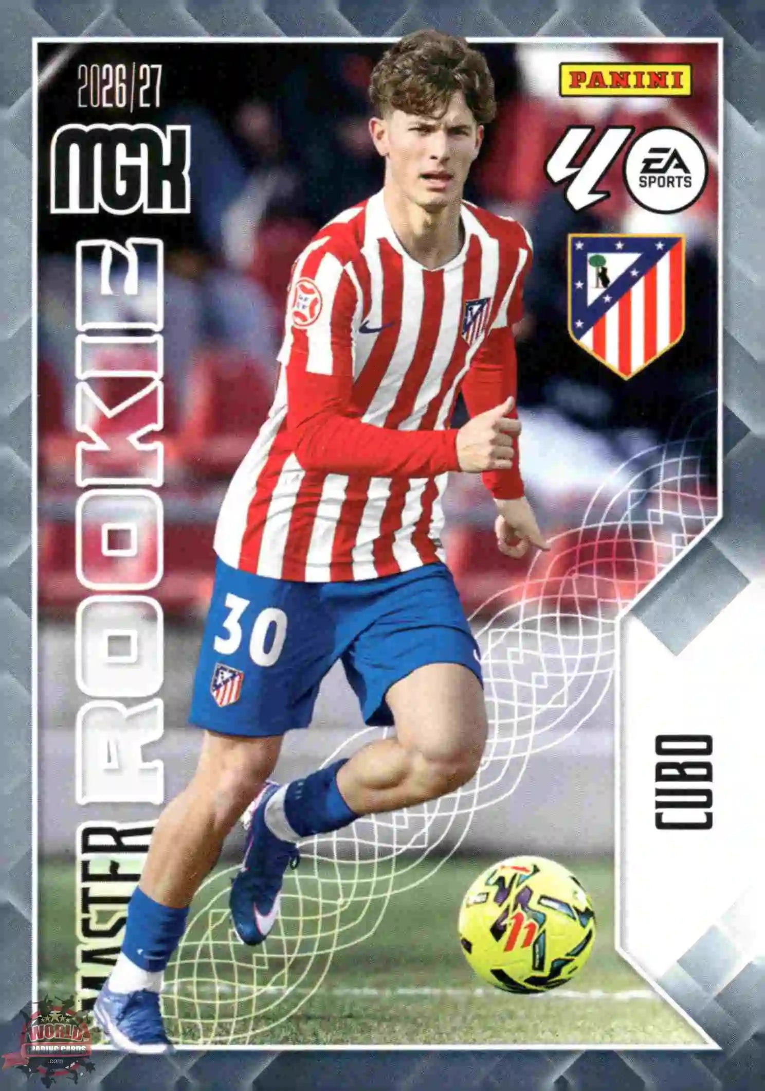 Panini | Megacracks | 2026-2027 | #410 | Cubo | Atlético de Madrid | Master Rookie