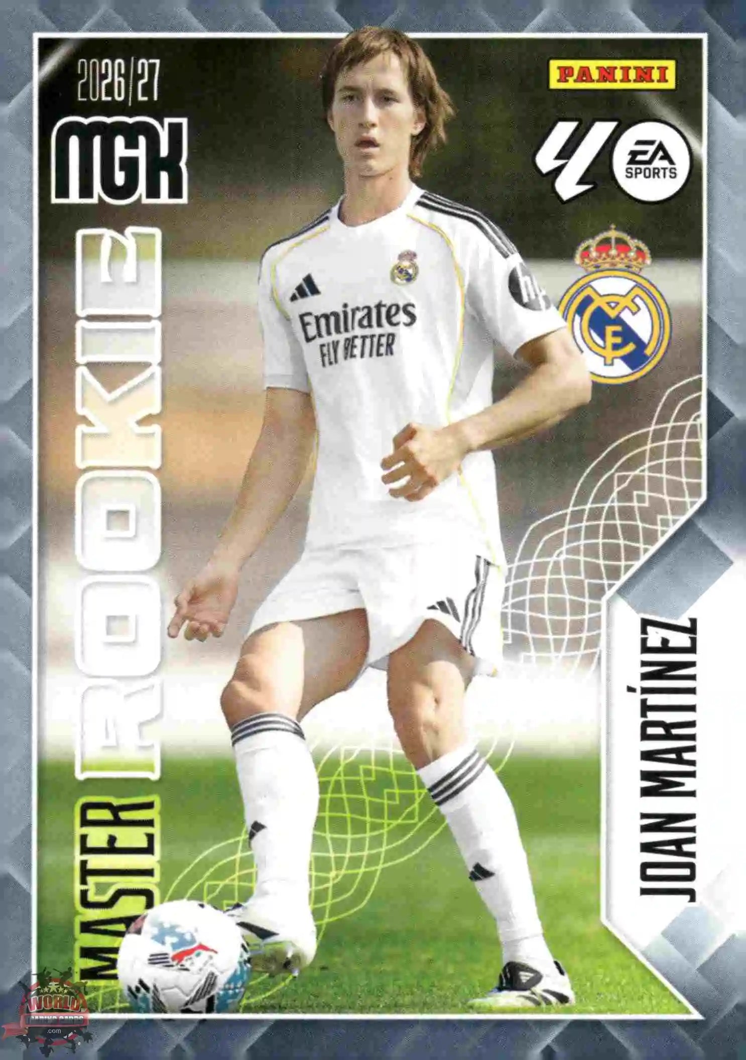 Panini | Megacracks | 2026-2027 | #413 | Joan Martínez | Real Madrid | Master Rookie