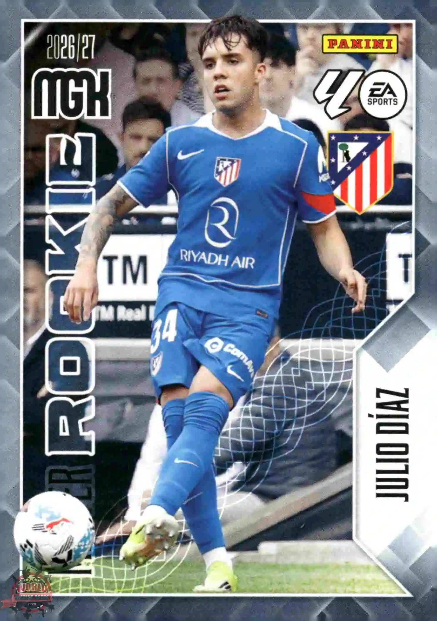 Panini | Megacracks | 2026-2027 | #415 | Julio Díaz | Atlético de Madrid | Master Rookie