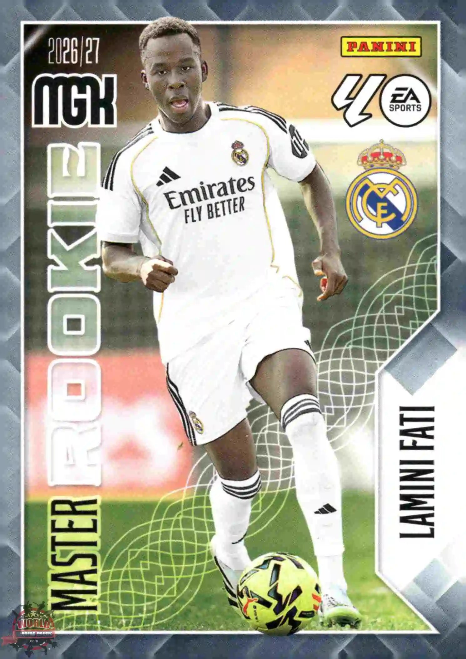 Panini | Megacracks | 2026-2027 | #416 | Lamini Fati | Real Madrid | Master Rookie