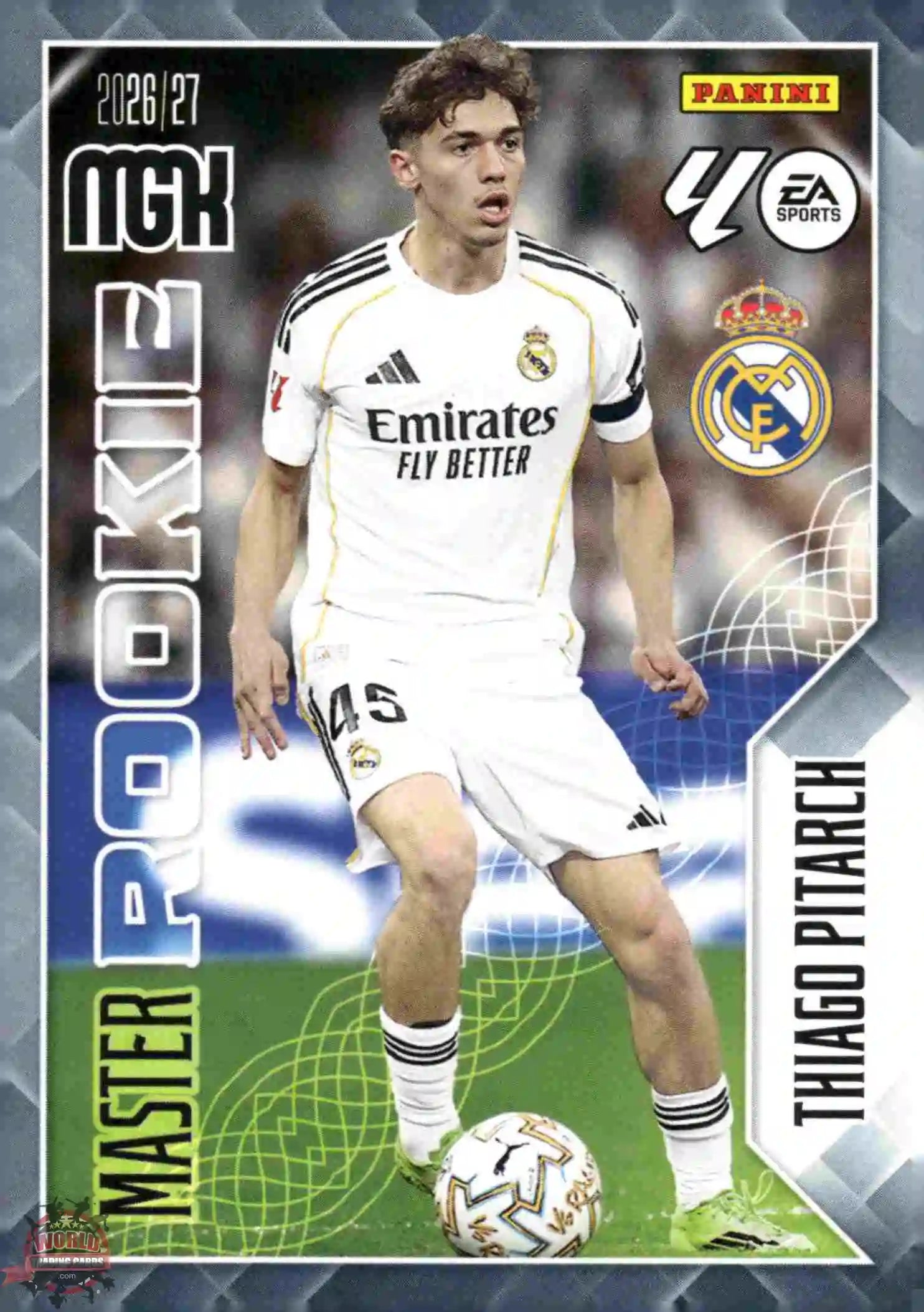 Panini | Megacracks | 2026-2027 | #419 | Thiago Pitarch | Real Madrid | Master Rookie