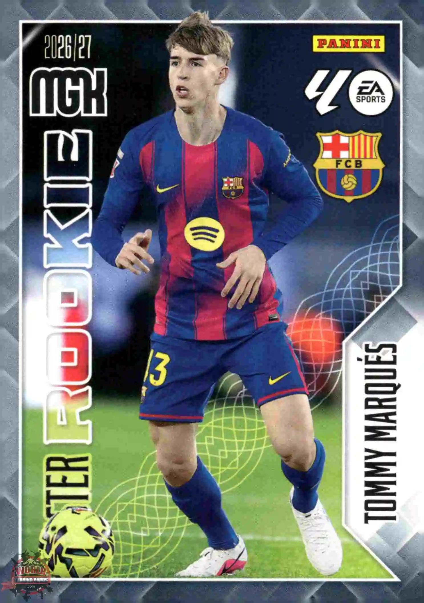 Panini | Megacracks | 2026-2027 | #420 | Tommy Marqués | FC Barcelona | Master Rookie