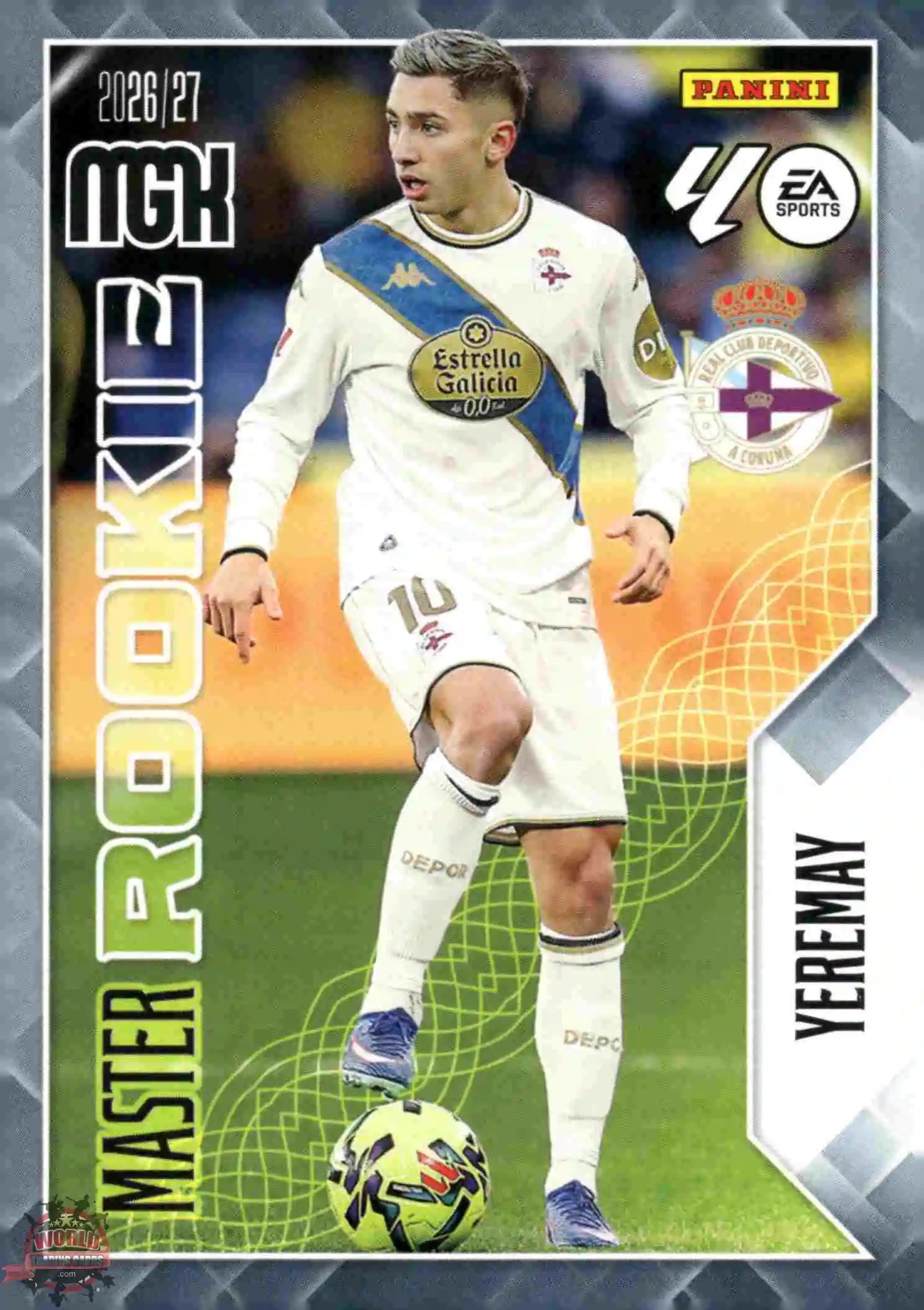 Panini | Megacracks | 2026-2027 | #423 | Yeremay | RC Deportivo | Master Rookie