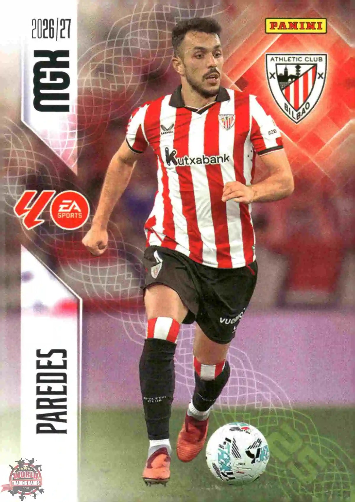 Panini | Megacracks | 2026-2027 | #042 | Paredes | Athletic Club | Basico