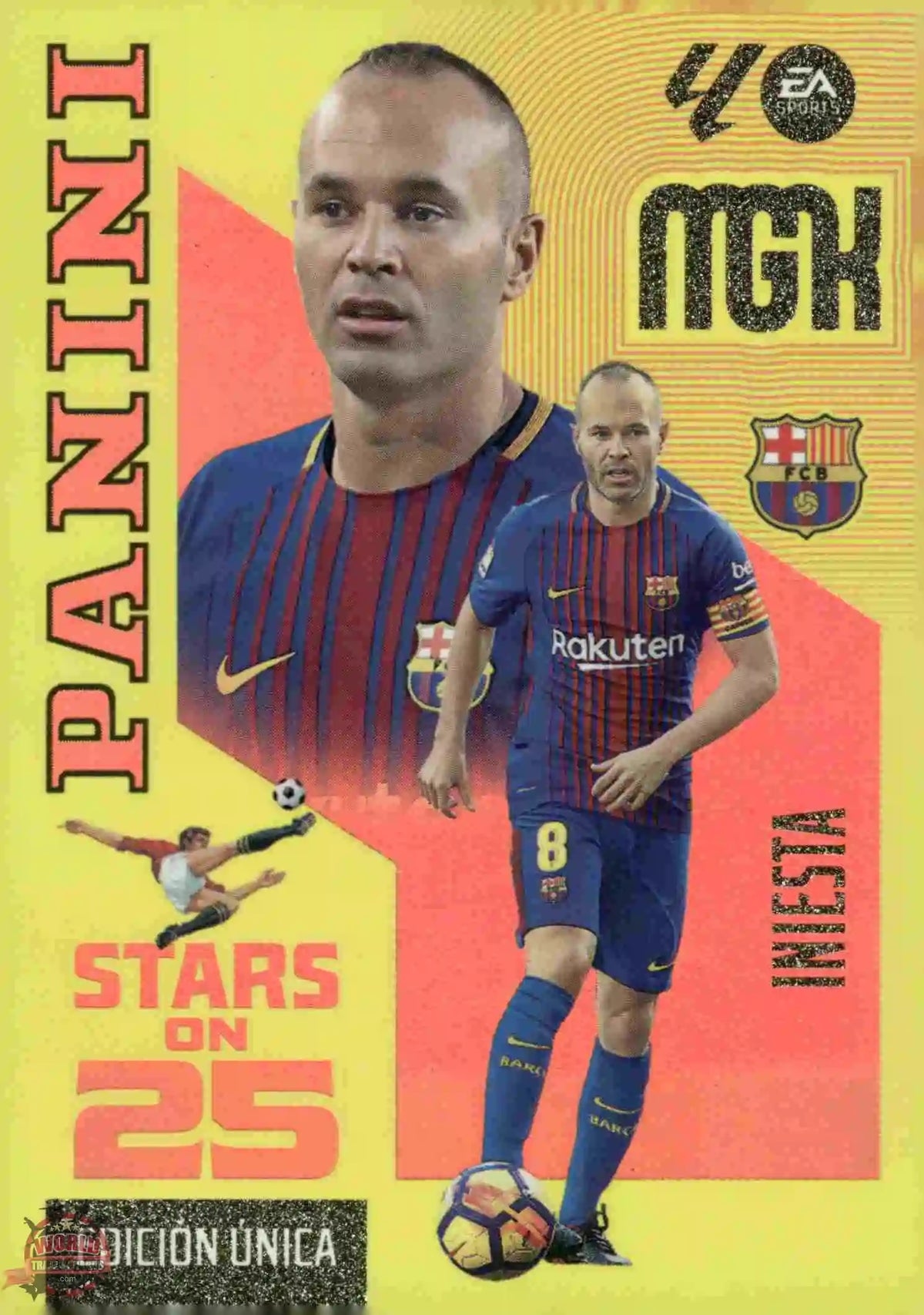 Panini | Megacracks | 2026-2027 | #434 | Iniesta | FC Barcelona | Stars on 25