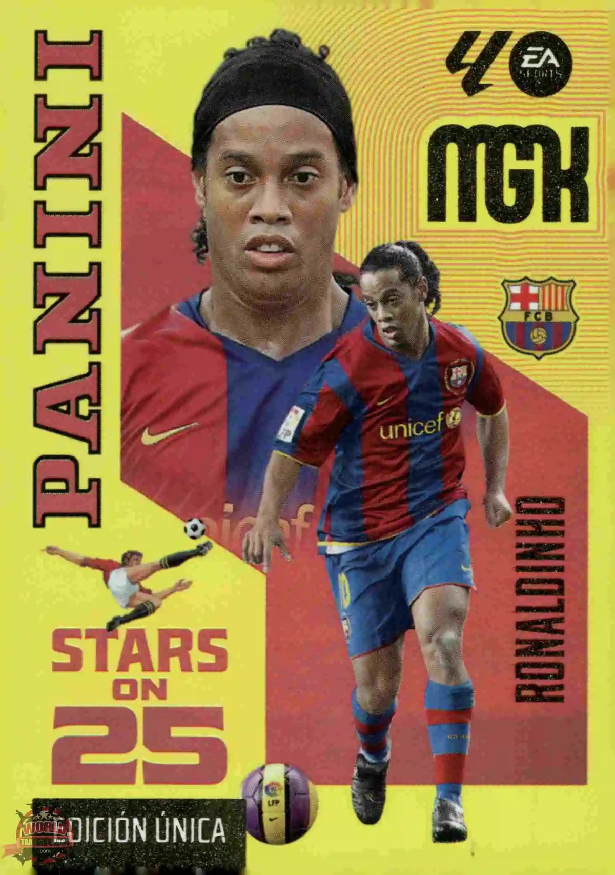 Panini | Megacracks | 2026-2027 | #436 | Ronaldinho | FC Barcelona | Stars on 25