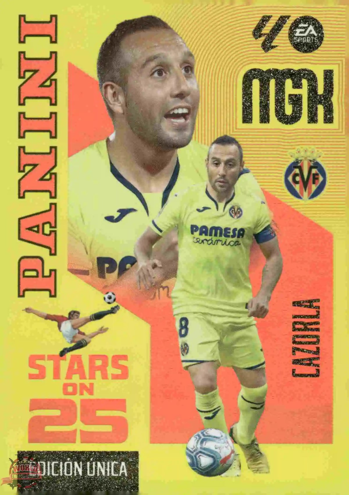 Panini | Megacracks | 2026-2027 | #438 | Cazorla | Villarreal CF | Stars on 25
