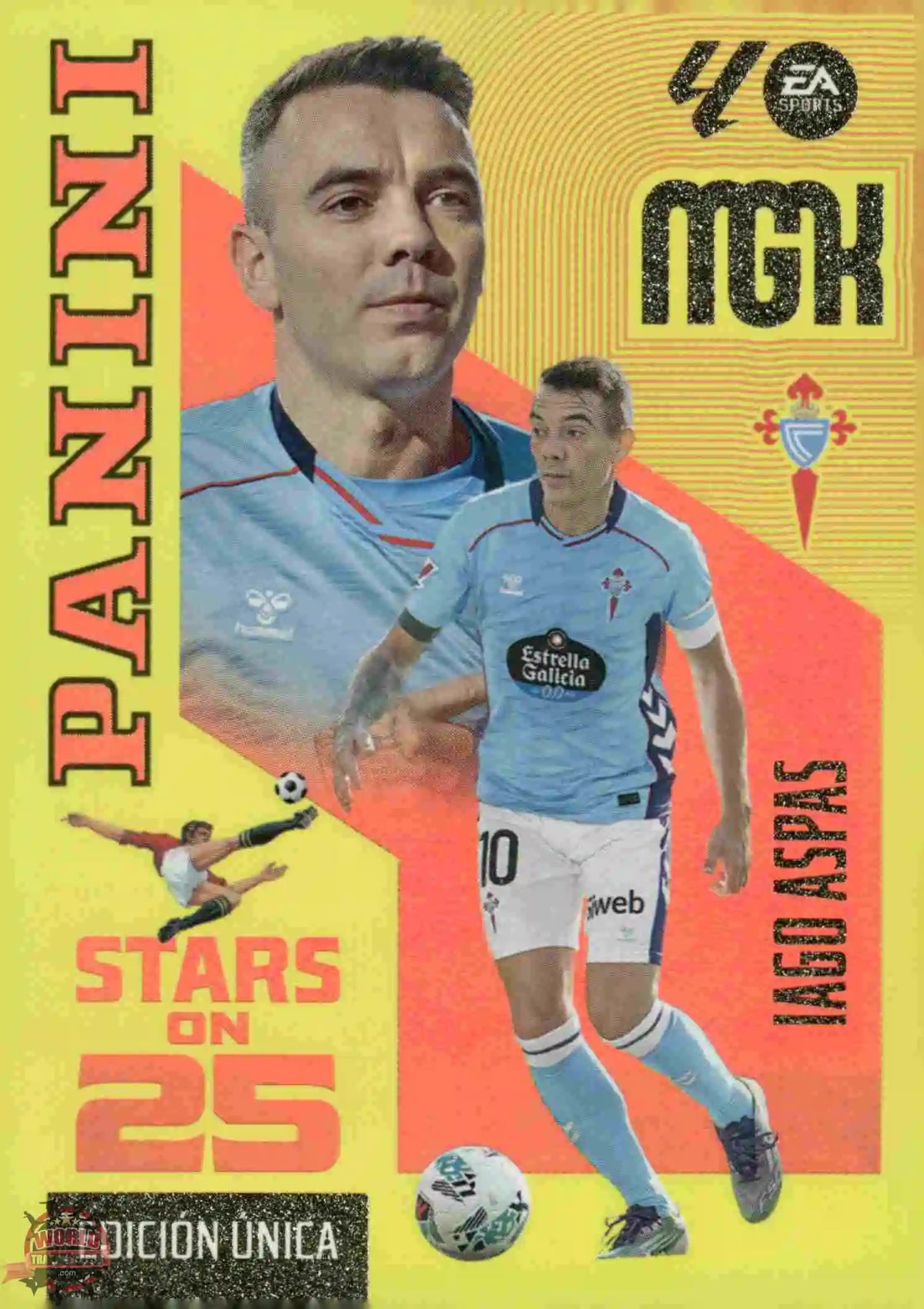 Panini | Megacracks | 2026-2027 | #444 | Iago Aspas | RC Celta | Stars on 25