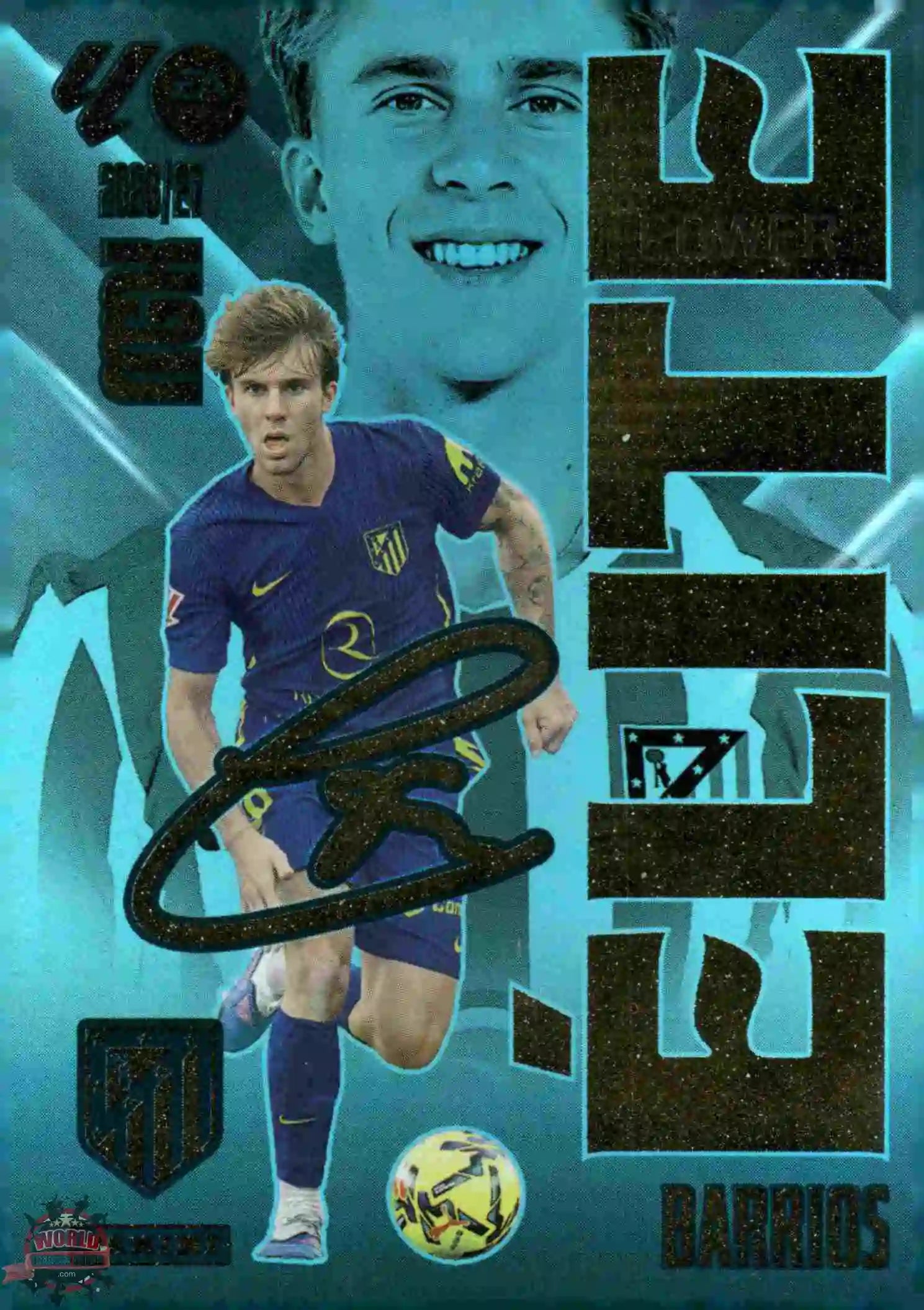 Panini | Megacracks | 2026-2027 | #001P | Barrios | Atlético de Madrid | Elite PowerP
