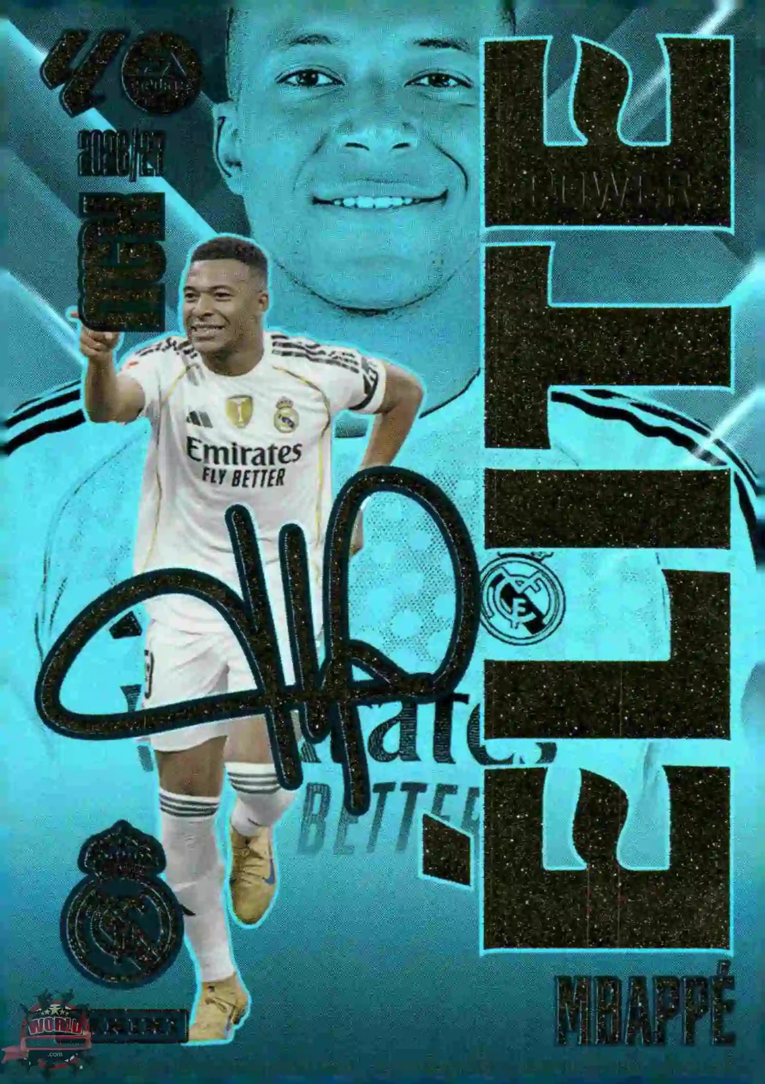 Panini | Megacracks | 2026-2027 | #010P | Mbappé | Real Madrid | Elite Power
