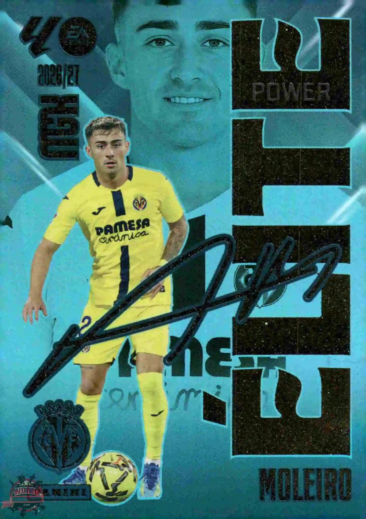 Panini | Megacracks | 2026-2027 | #011P | Moleiro | Villarreal CF | Elite Power