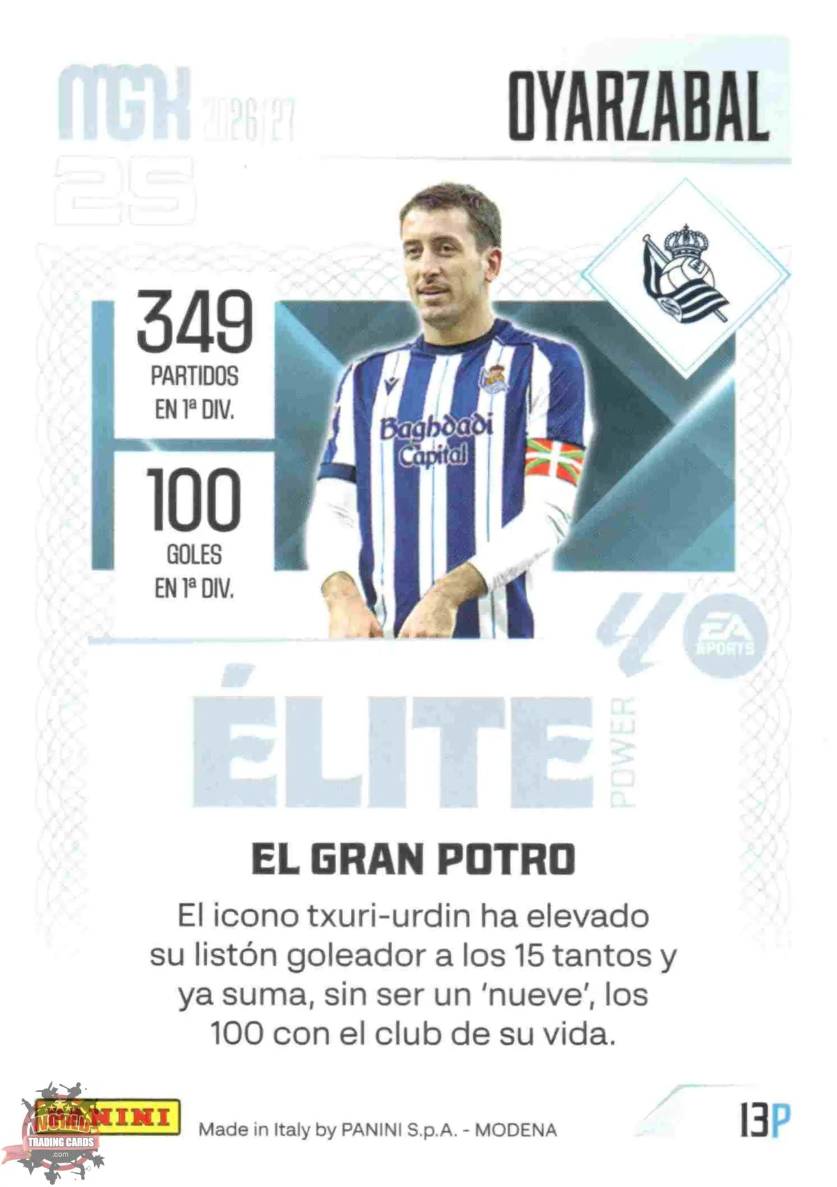 Panini | Megacracks | 2026-2027 | #013P | Oyarzabal | Real Sociedad | Elite Power