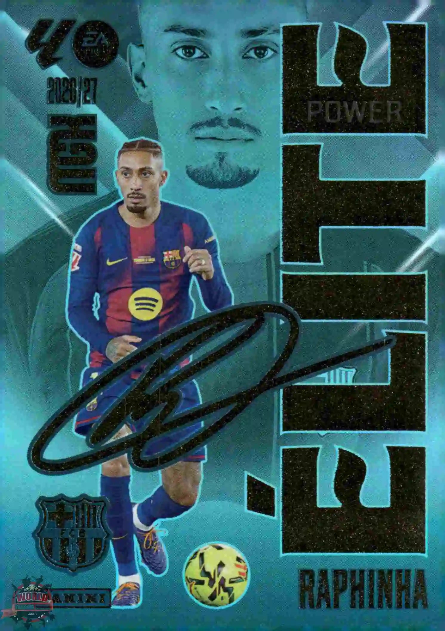 Panini | Megacracks | 2026-2027 | #016P | Raphinha | FC Barcelona | Elite Power