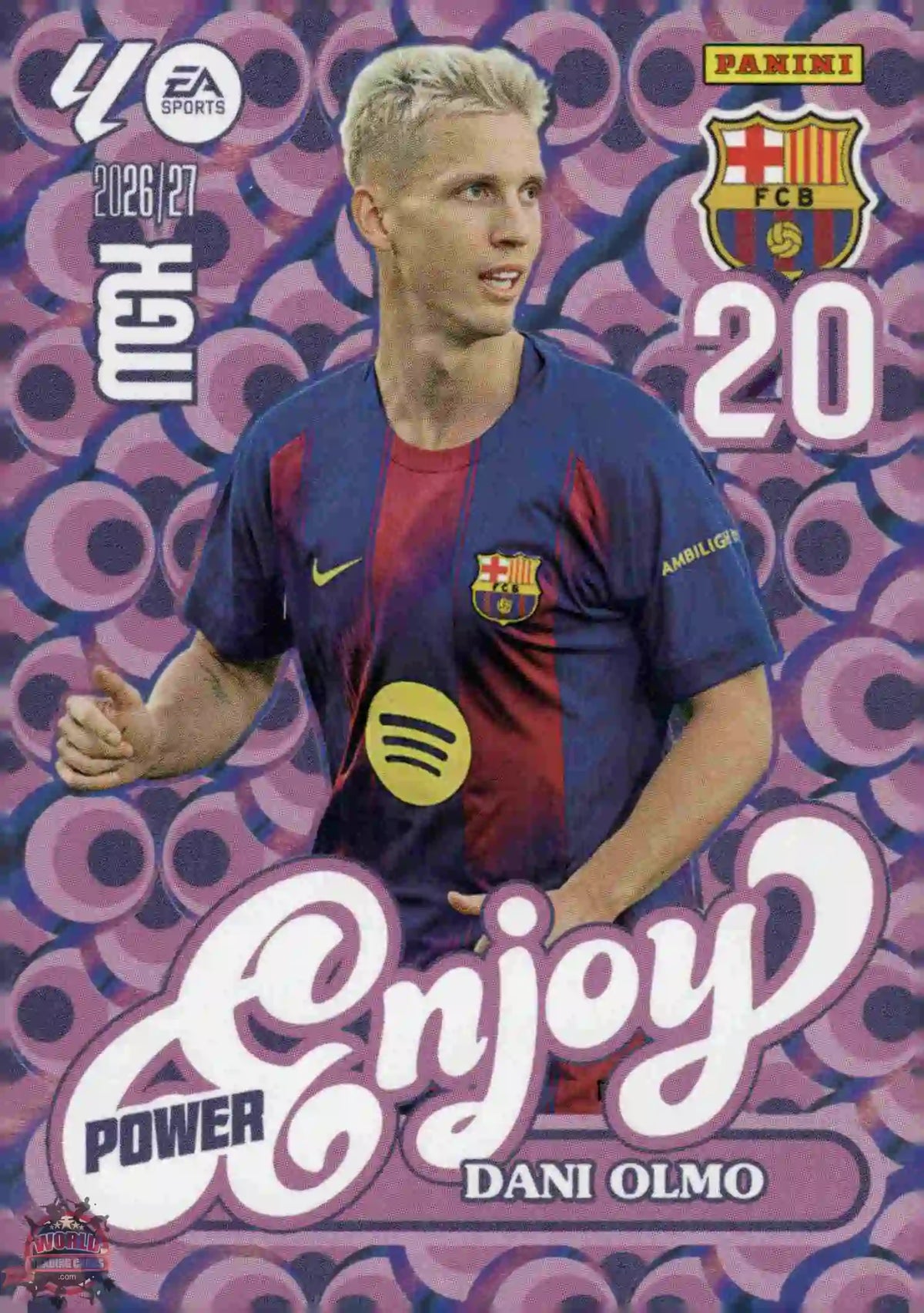 Panini | Megacracks | 2026-2027 | #381P | Dani Olmo | FC Barcelona | Enjoy Power