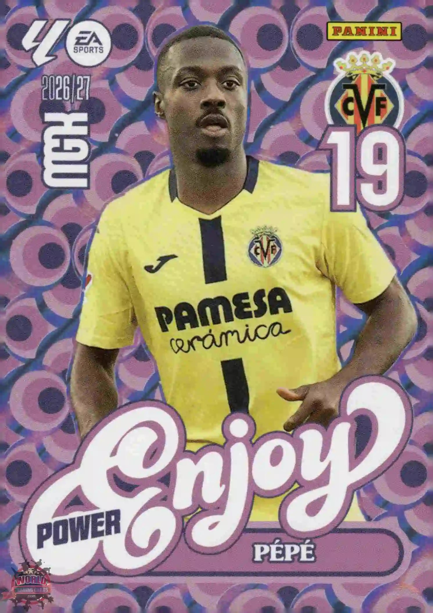 Panini | Megacracks | 2026-2027 | #386P | Pépé | Villarreal CF | Enjoy Power