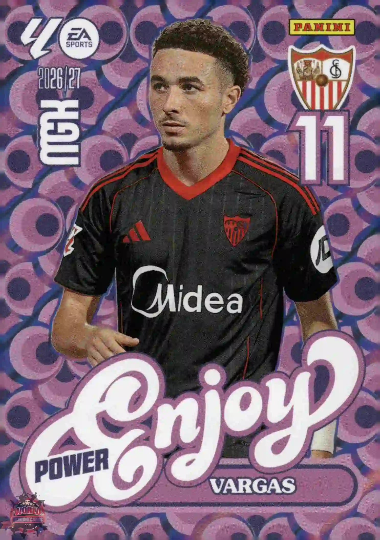 Panini | Megacracks | 2026-2027 | #387P | Vargas | Sevilla FC | Enjoy Power